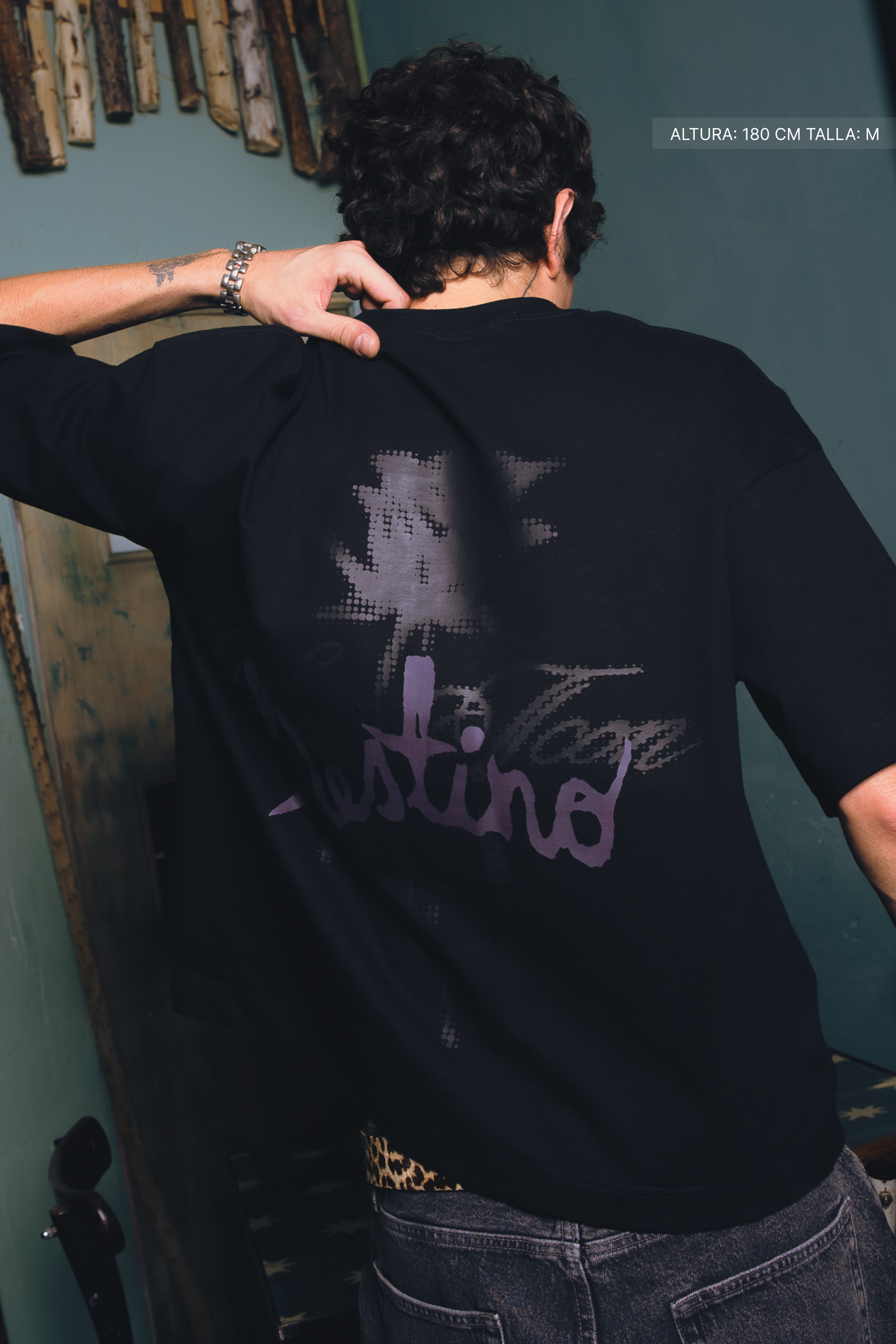 Destino Wilted Devotion Tee Black