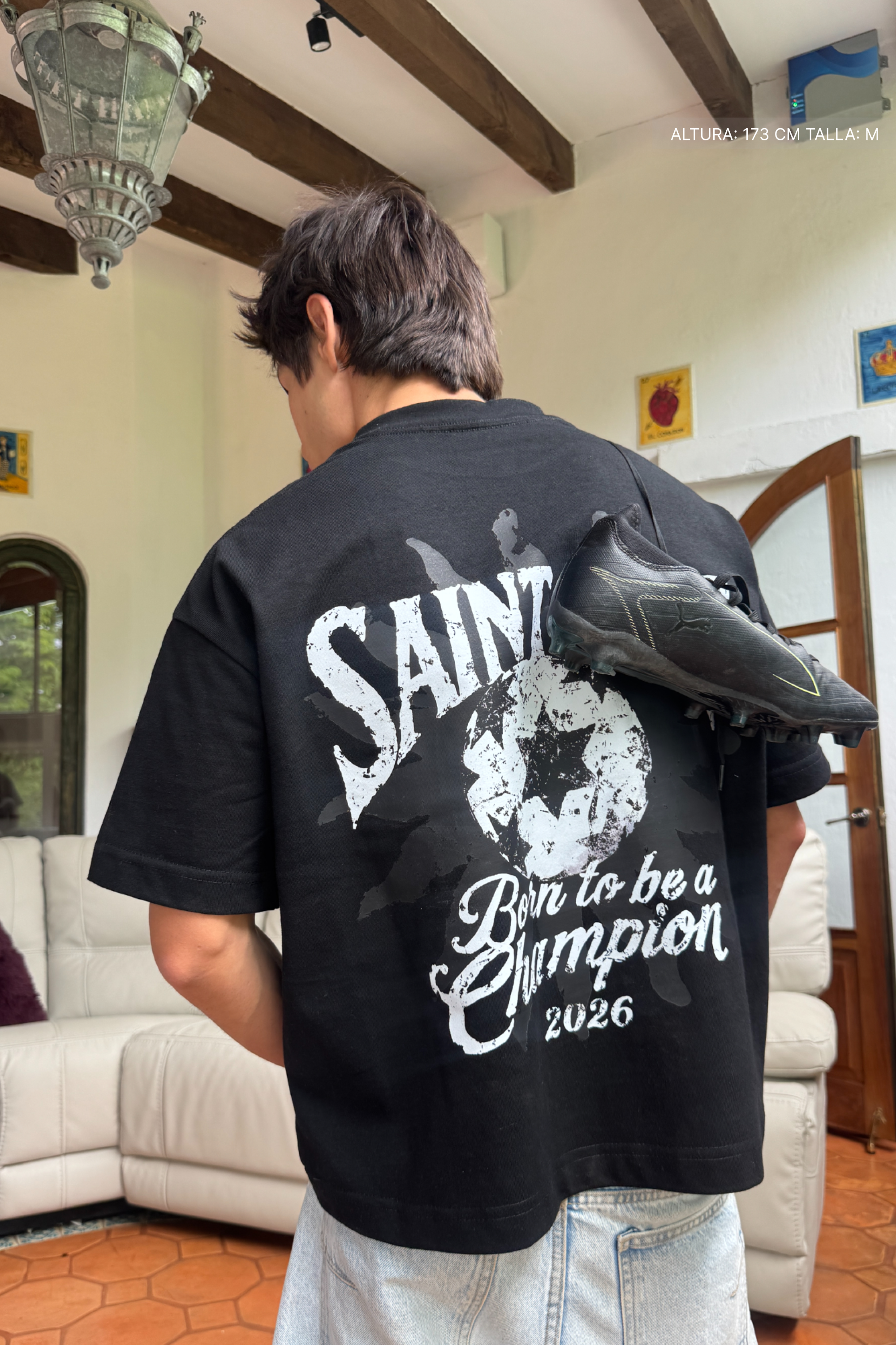Champion Tee Black