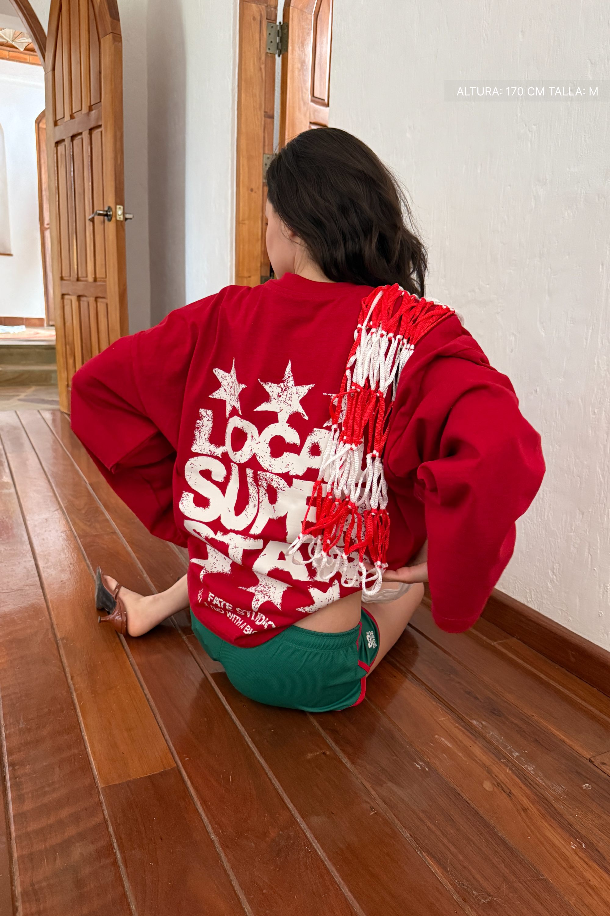 Local Super Star Longsleeve Red