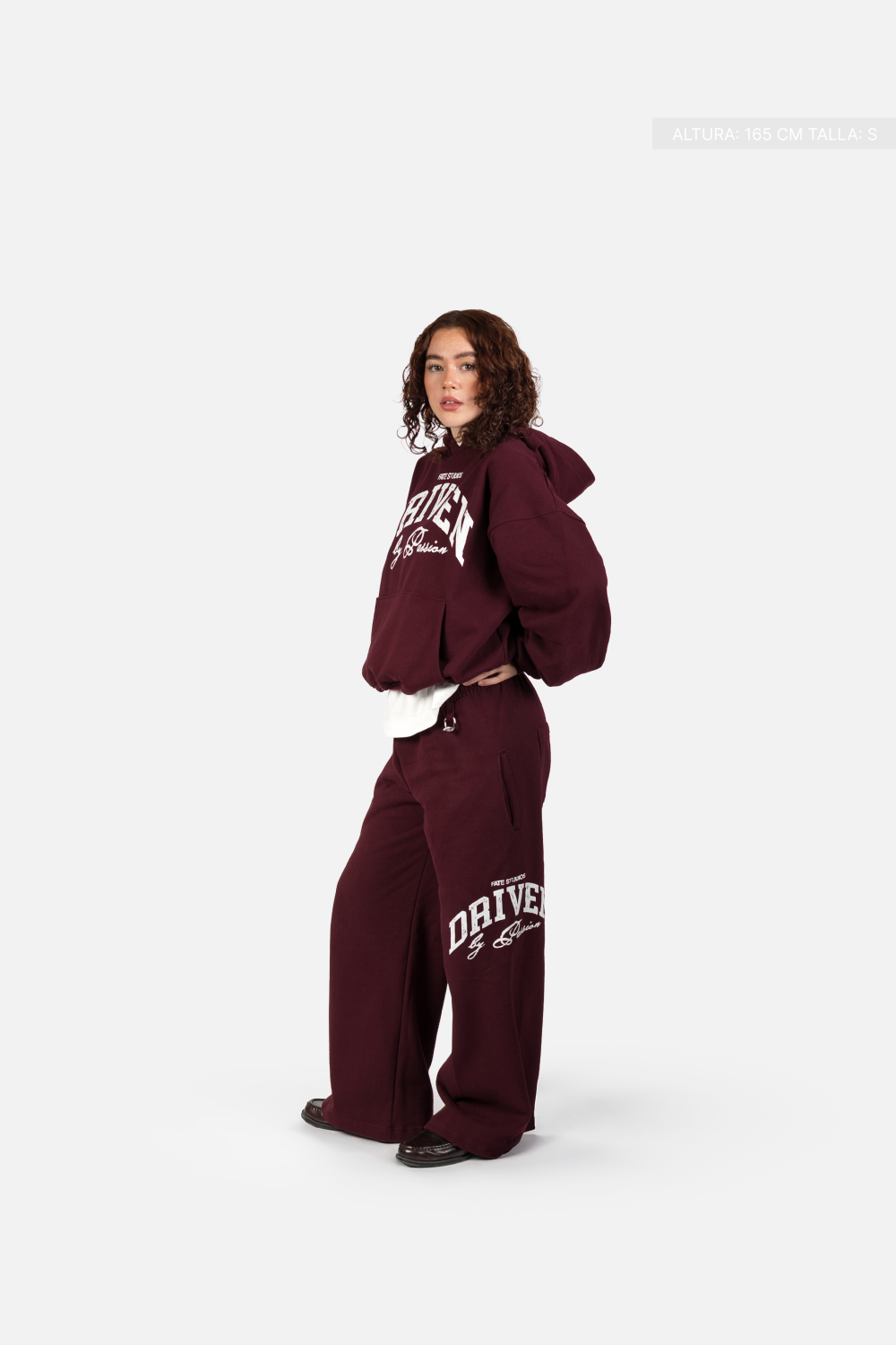 Driven By Passion Hoodie Burgundy