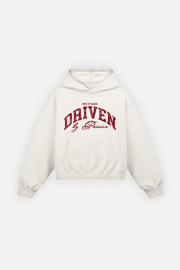 Driven By Passion Hoodie Ivory