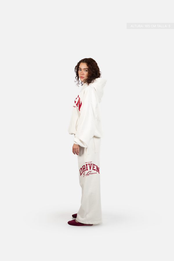 Driven By Passion Hoodie Ivory