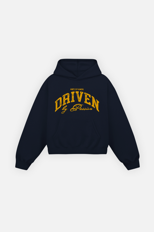 Driven By Passion Hoodie Midnight Blue