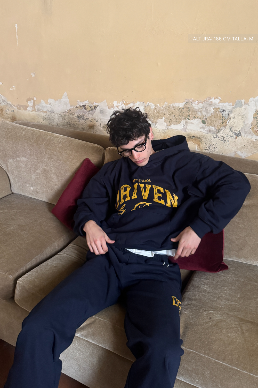 Driven By Passion Hoodie Midnight Blue