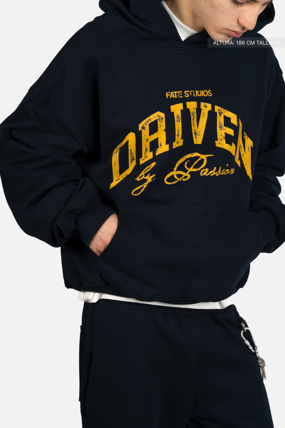 Driven By Passion Hoodie Midnight Blue