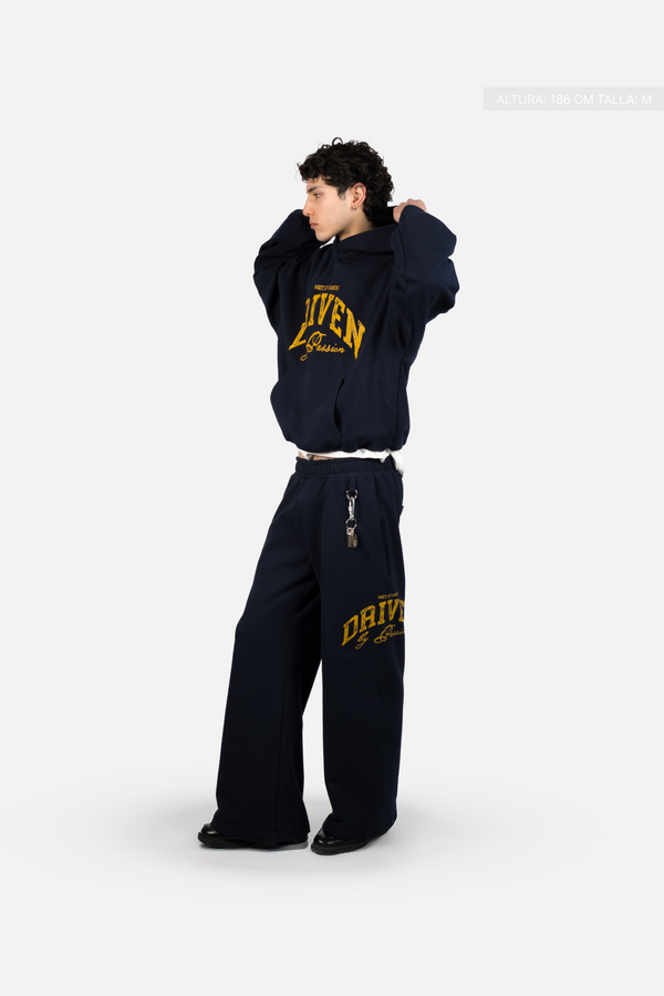 Driven By Passion Hoodie Midnight Blue