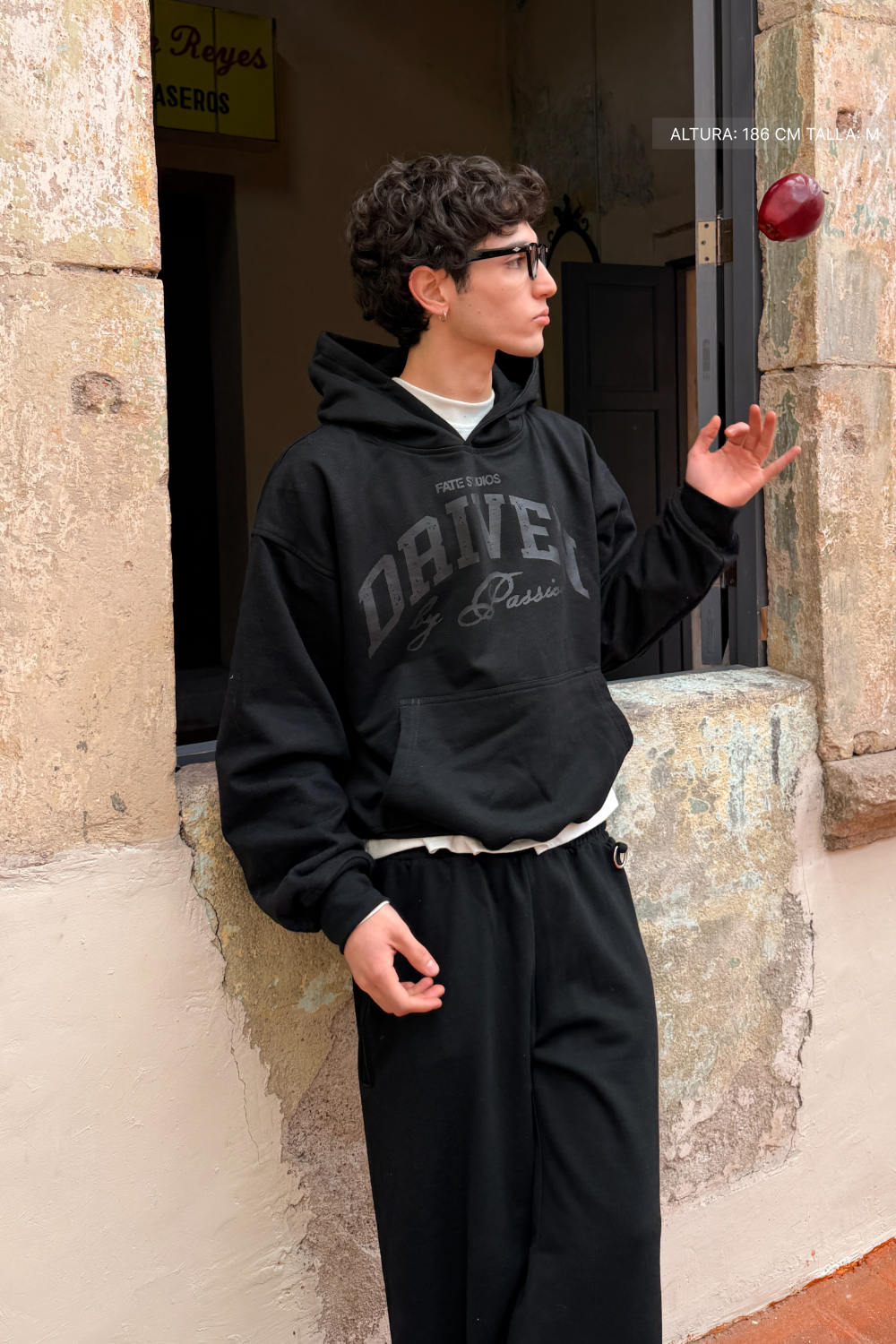 Driven By Passion Hoodie Vantablack