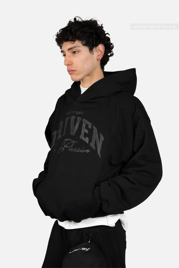 Driven By Passion Hoodie Vantablack
