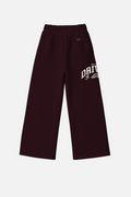 Driven By Passion Wide Pants Burgundy