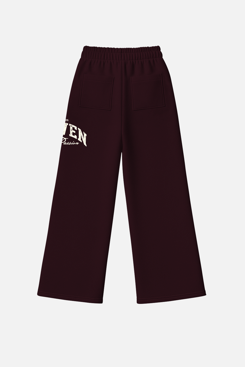 Driven By Passion Wide Pants Burgundy
