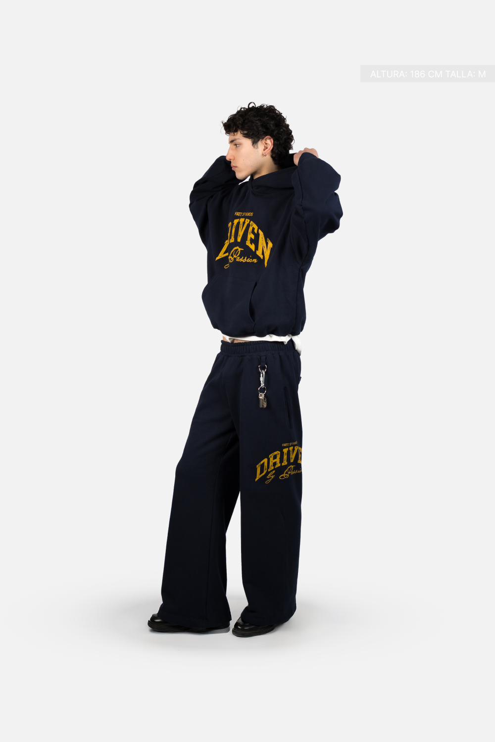 Driven By Passion Wide Pants Midnight Blue