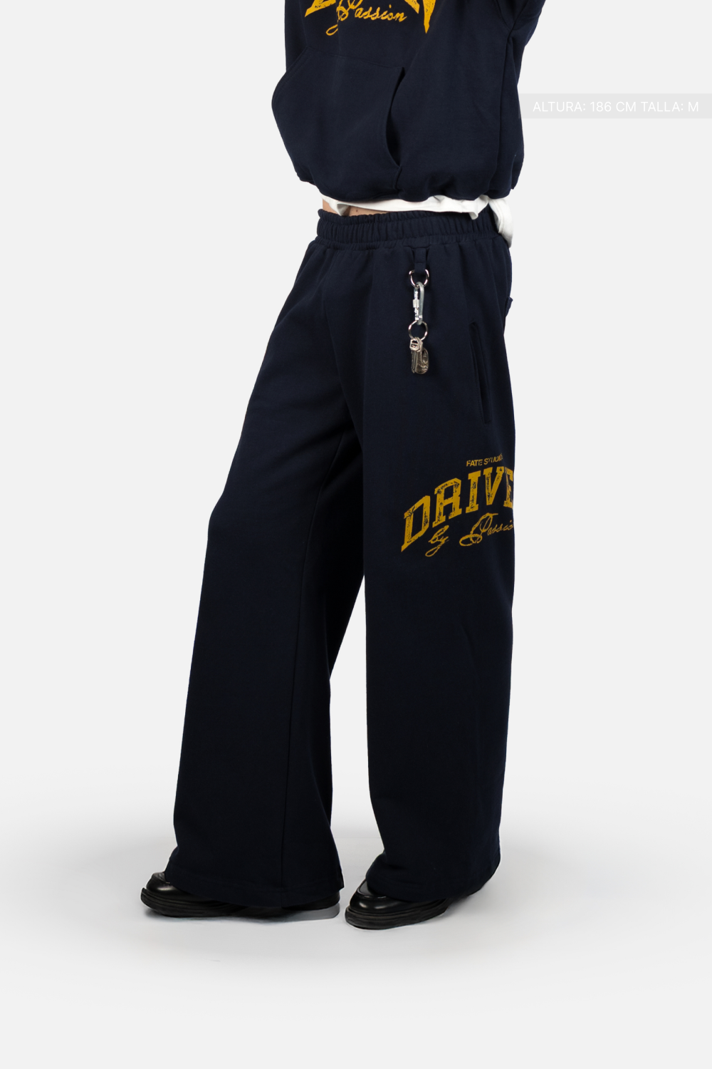 Driven By Passion Wide Pants Midnight Blue