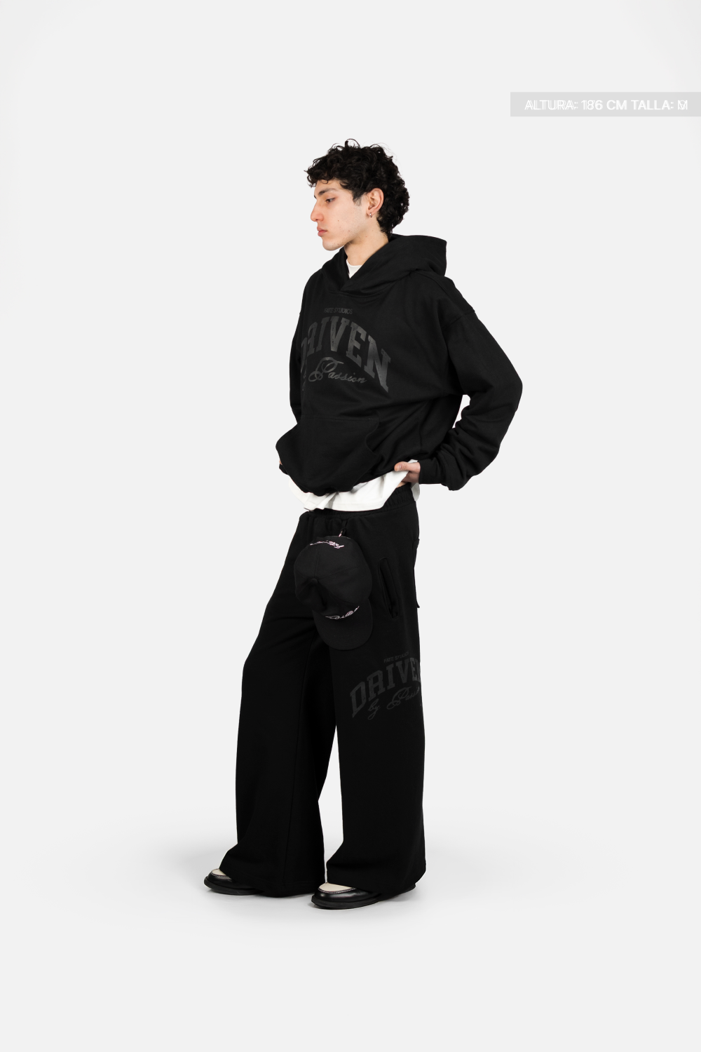 Driven By Passion Wide Pants Vantablack