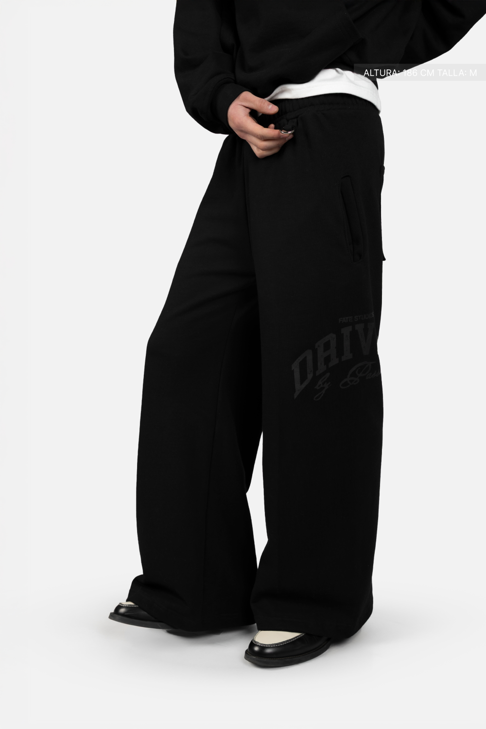 Driven By Passion Wide Pants Vantablack