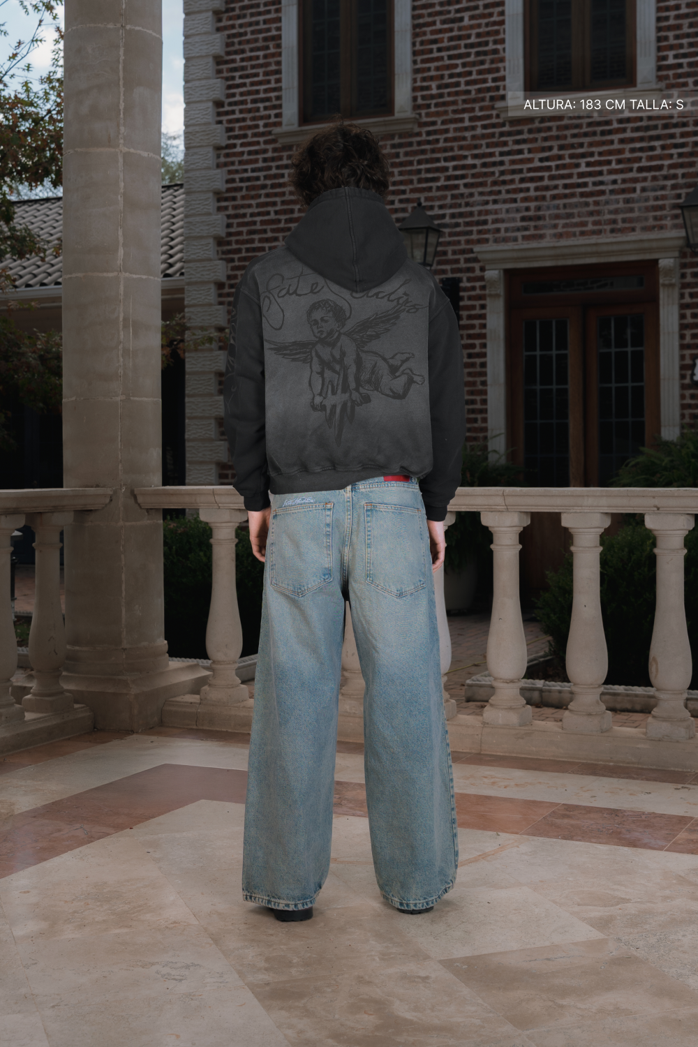 Serafin Hoodie Faded Black