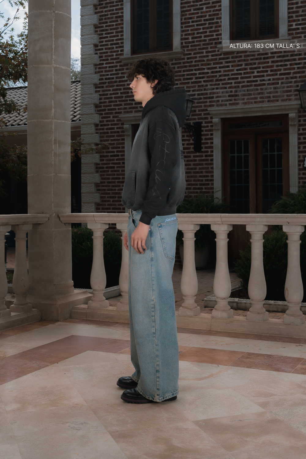 Serafin Hoodie Faded Black