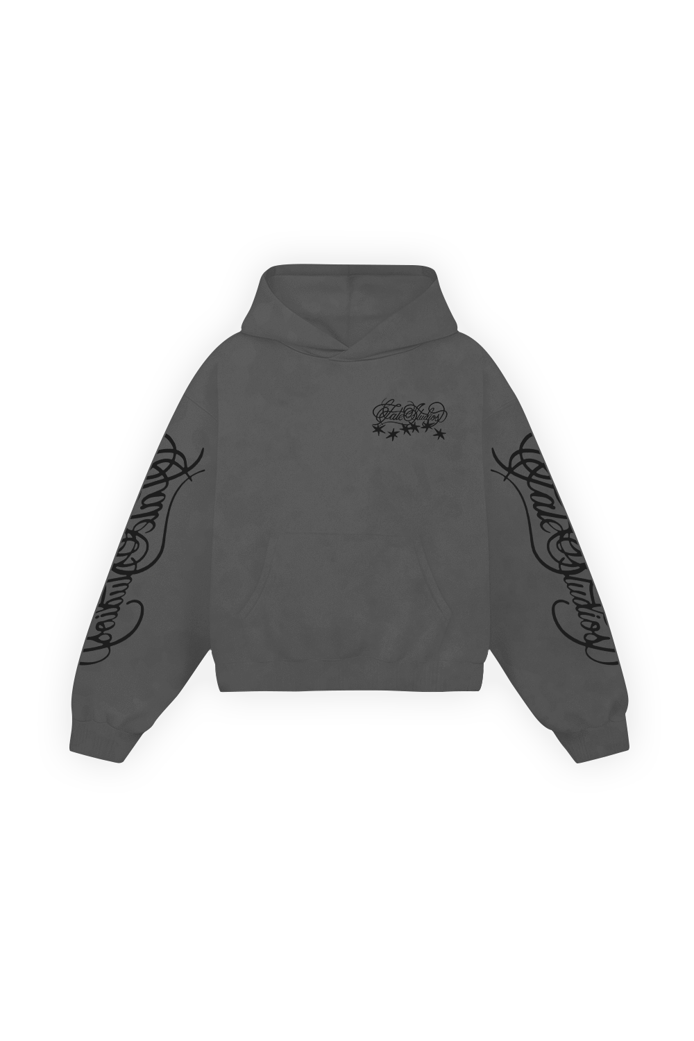 Path To The Stars Hoodie Washed Grey