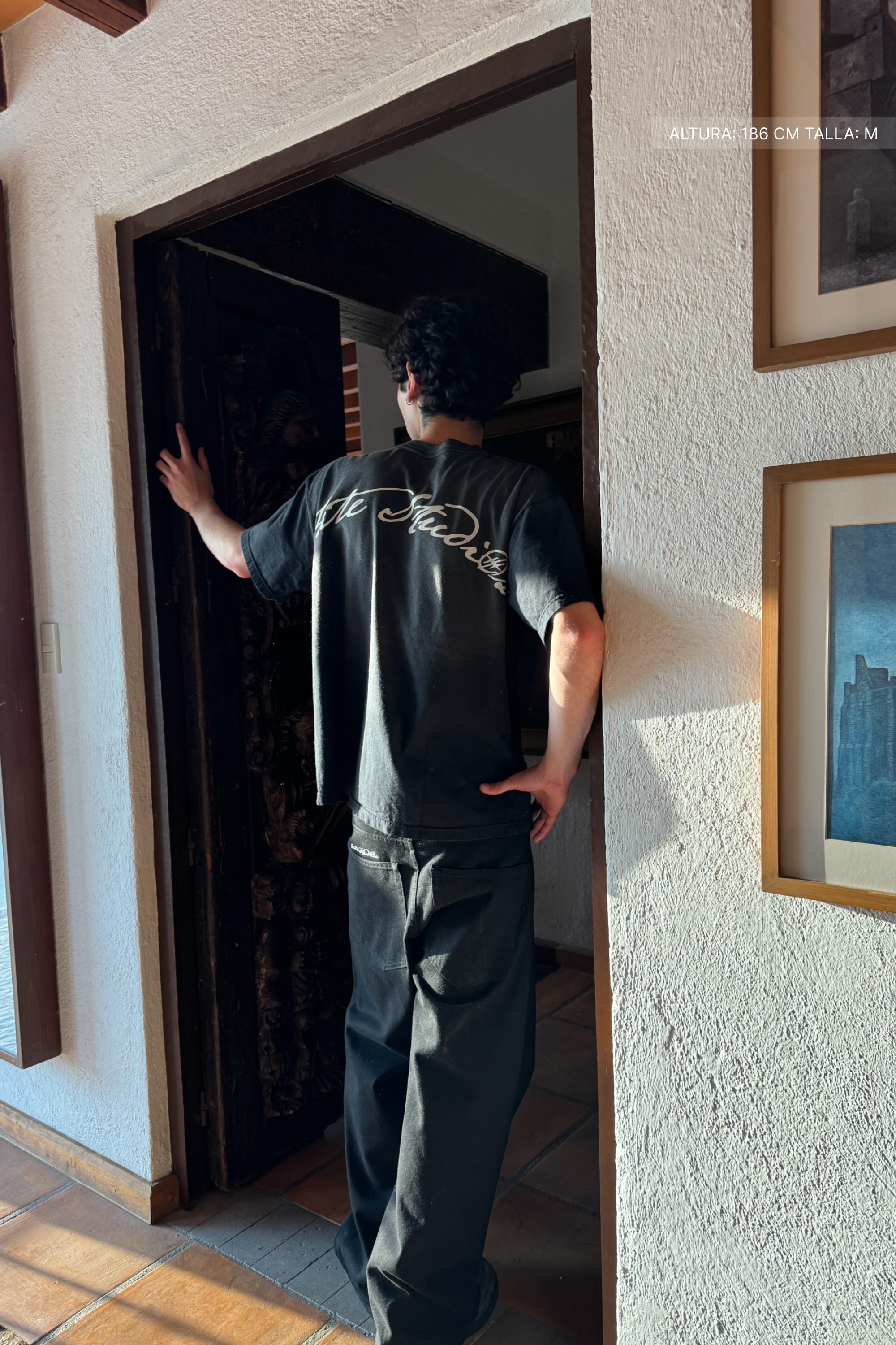 Fate Studios Tee Faded Black