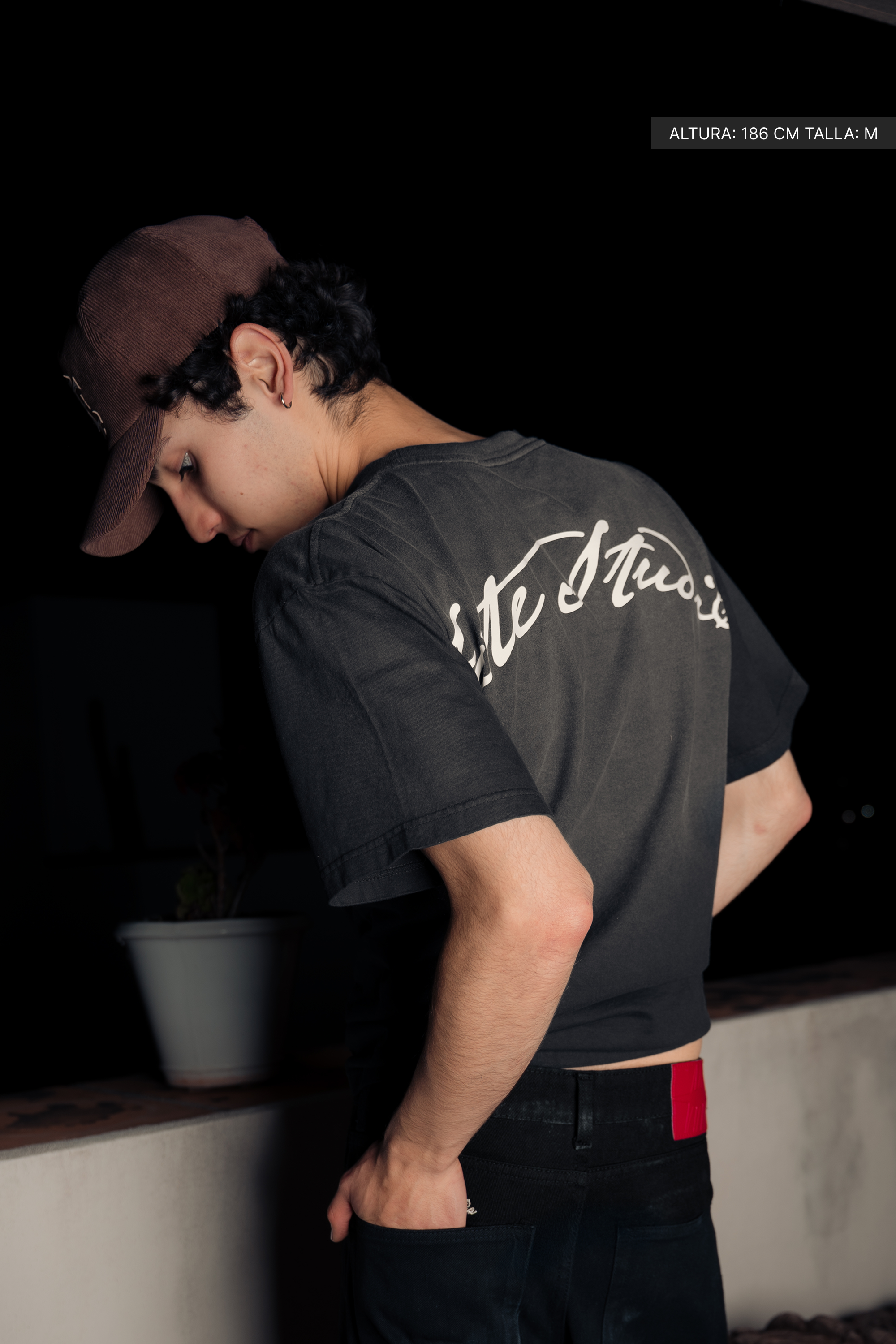 Fate Studios Tee Faded Black
