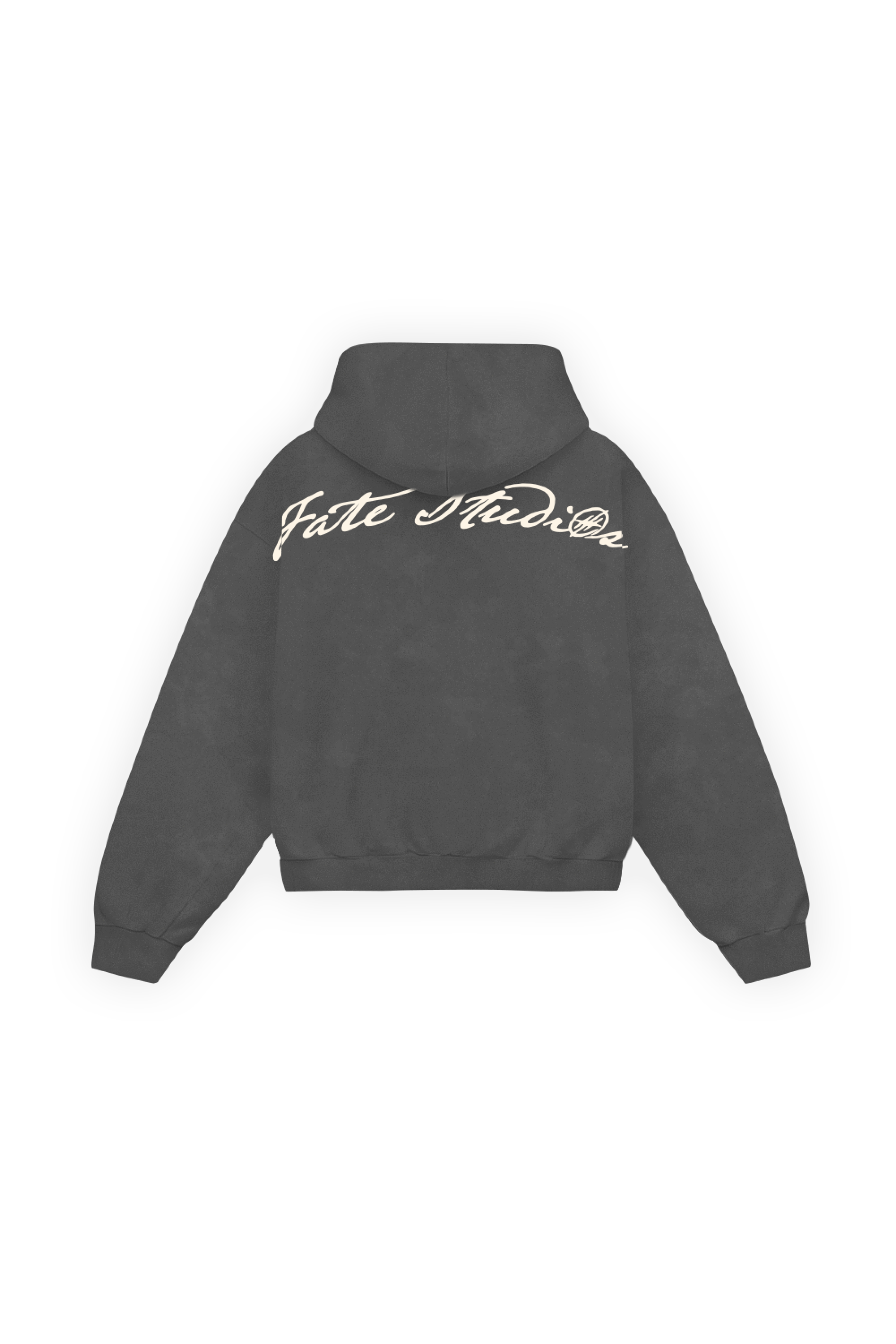 Fate Studios Hoodie Washed Grey