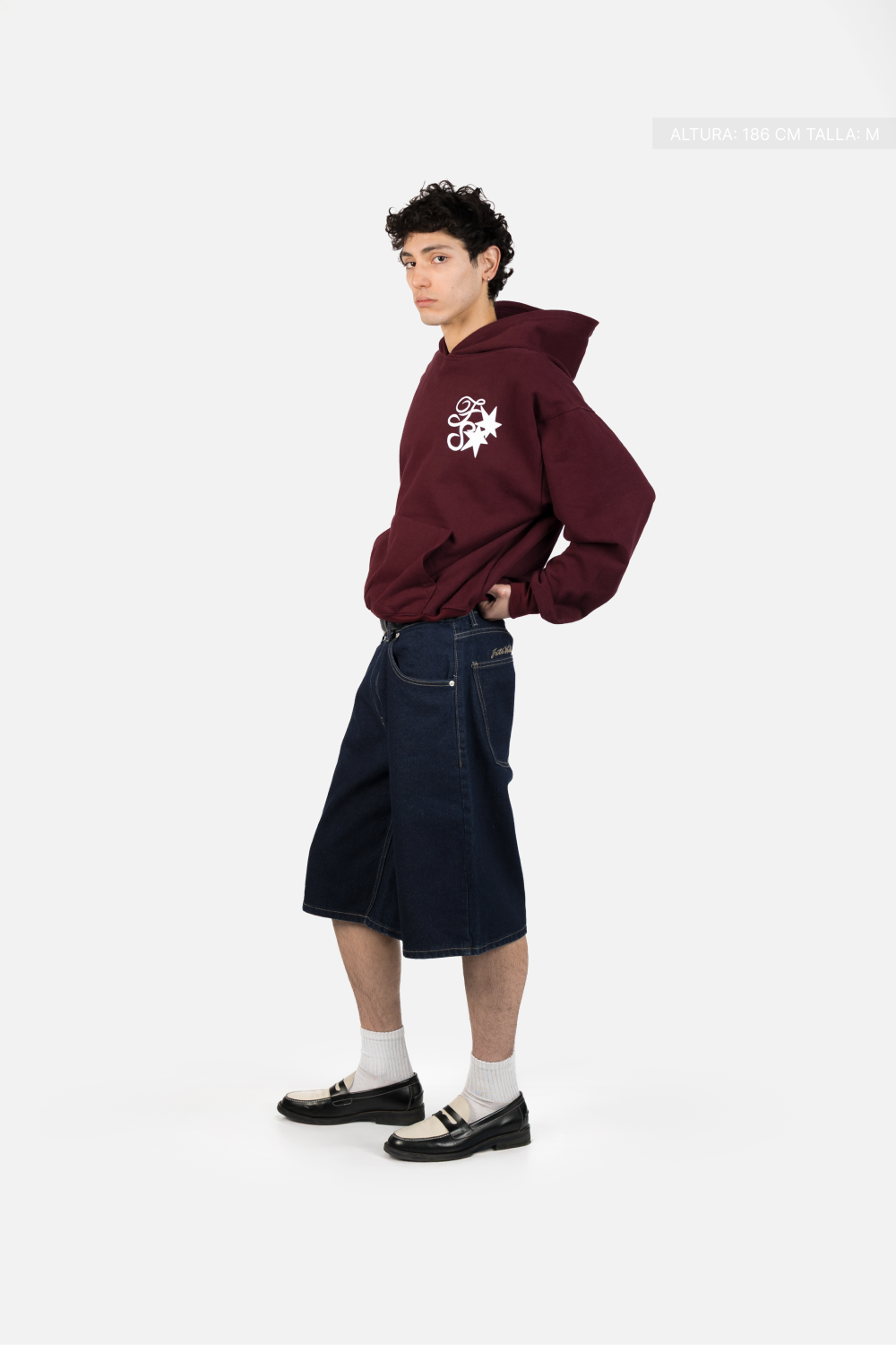 FS Sparks Hoodie Burgundy