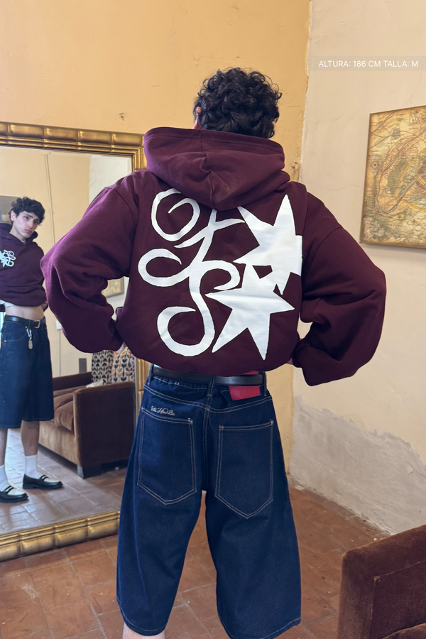 FS Sparks Hoodie Burgundy