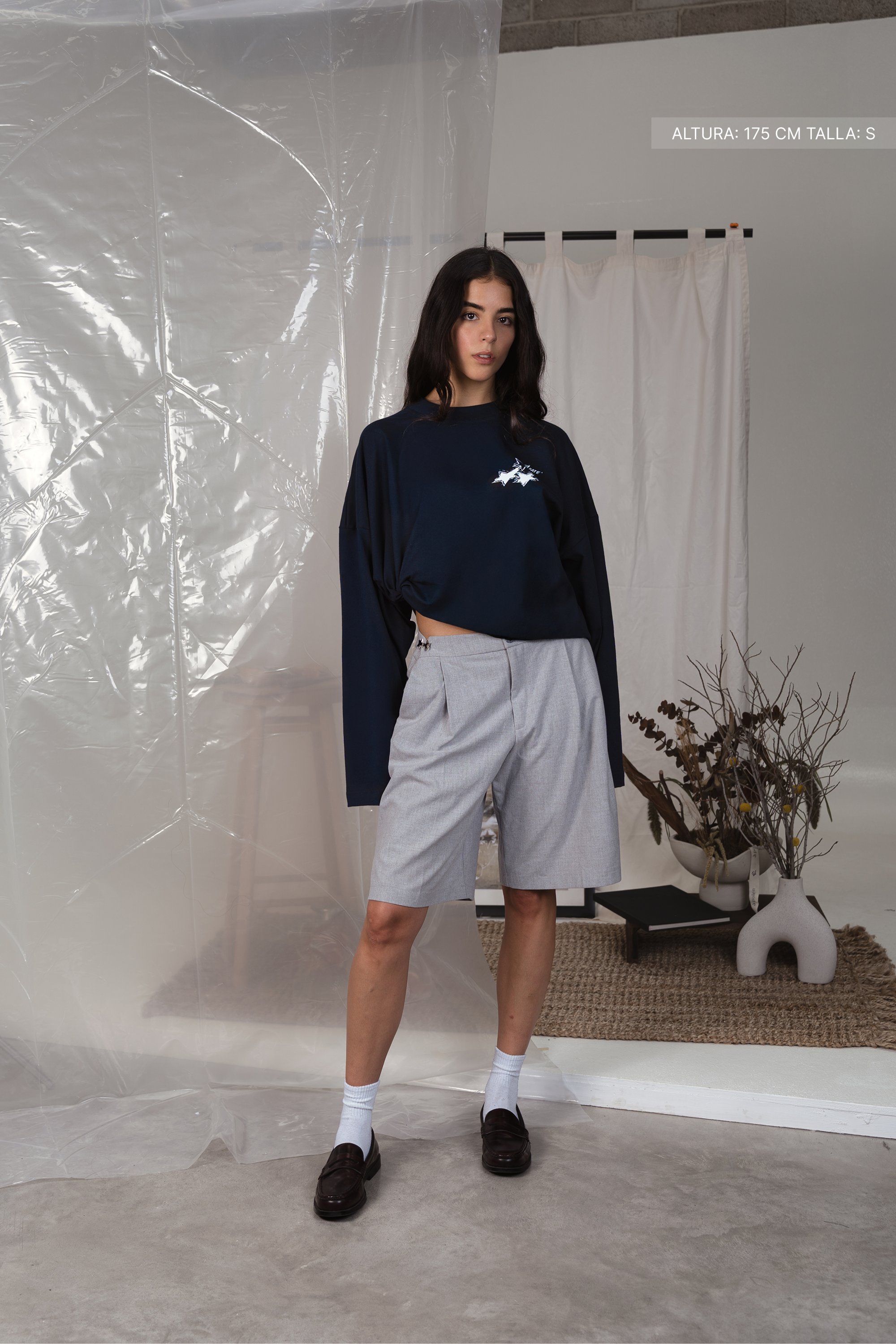 F Stars Longsleeve Navy Blue