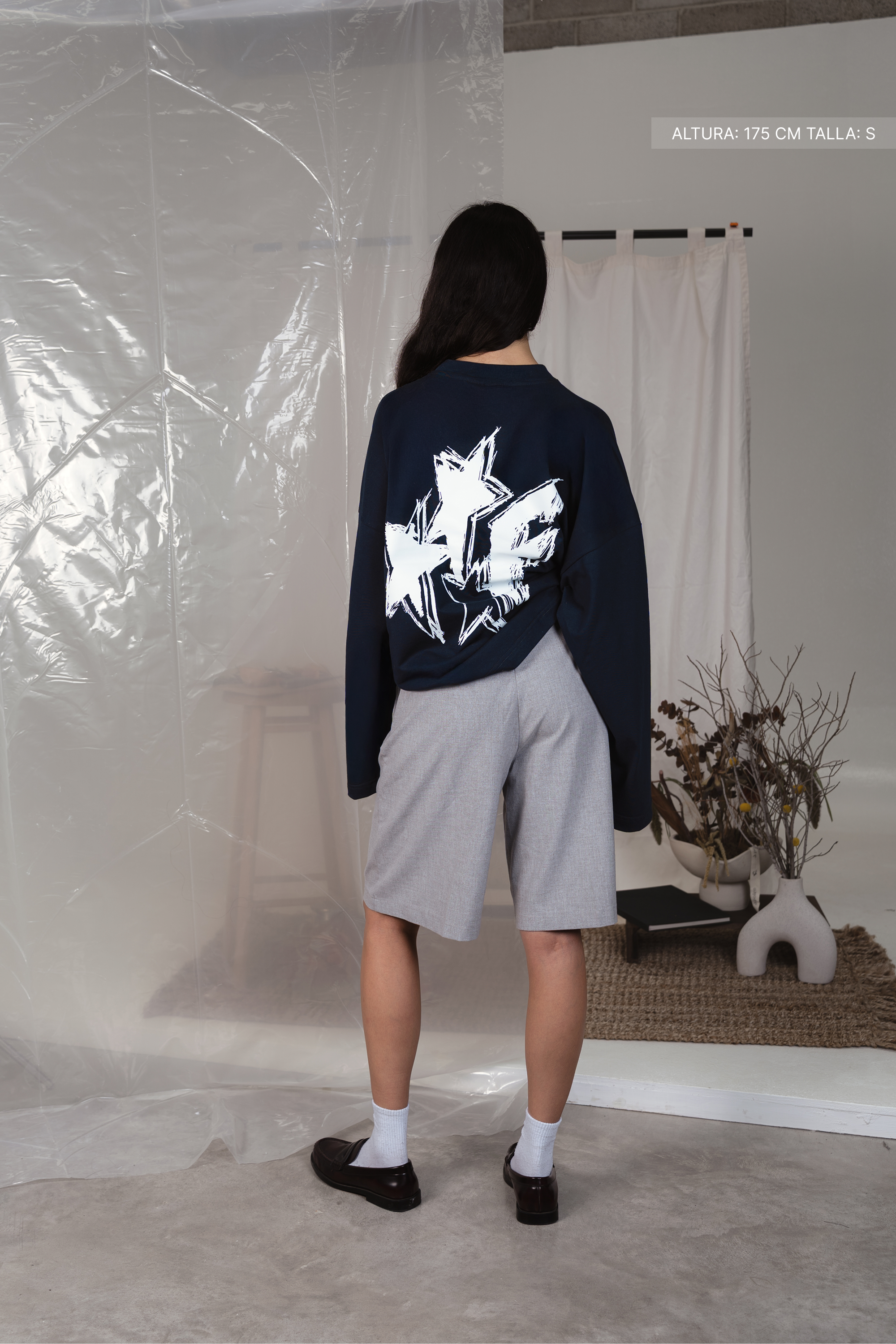 F Stars Longsleeve Navy Blue