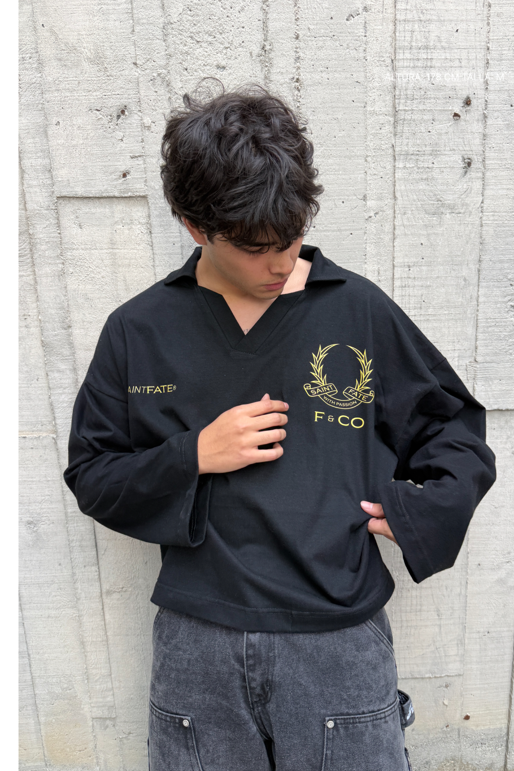 F & CO Longsleeve Black