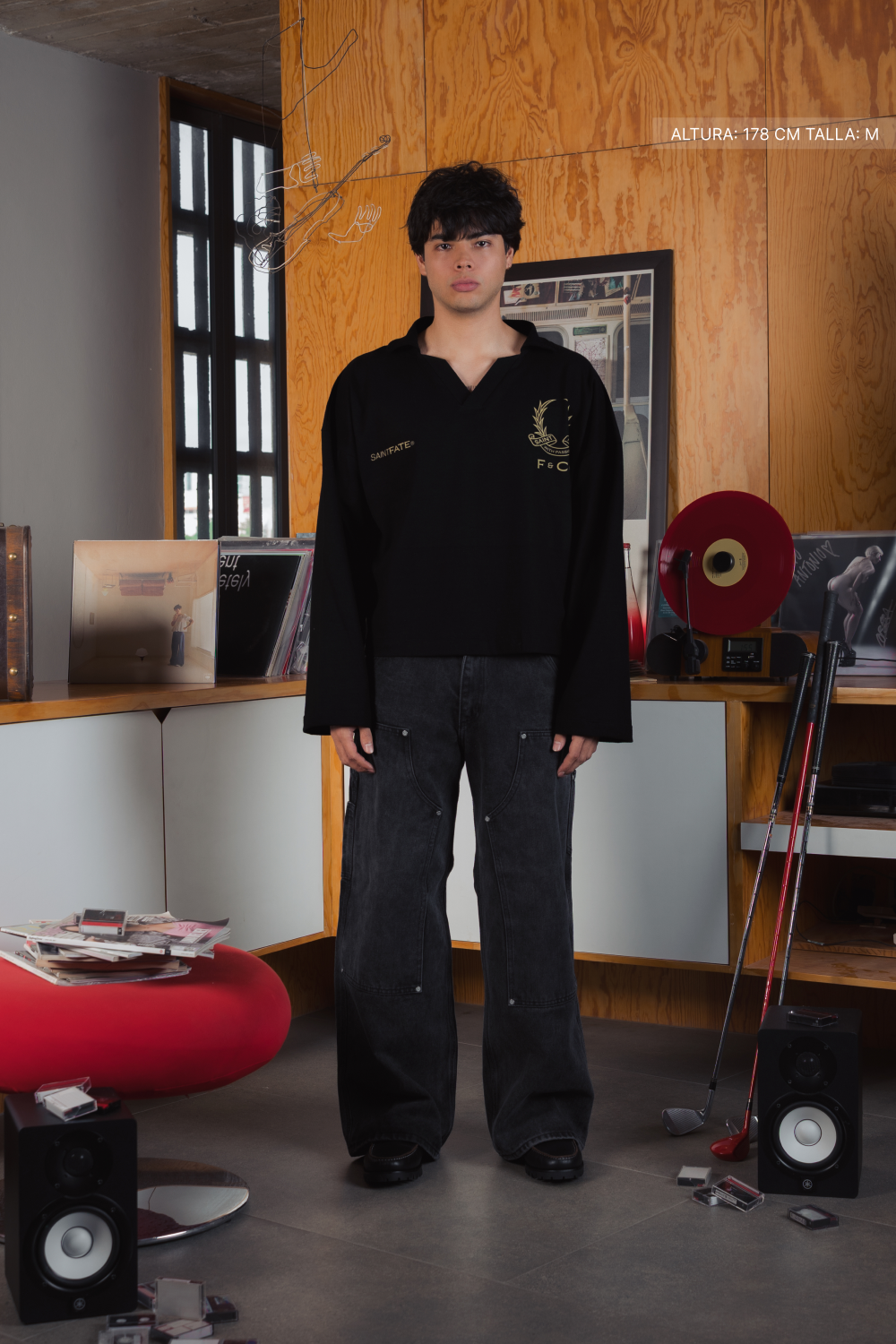 F & CO Longsleeve Black