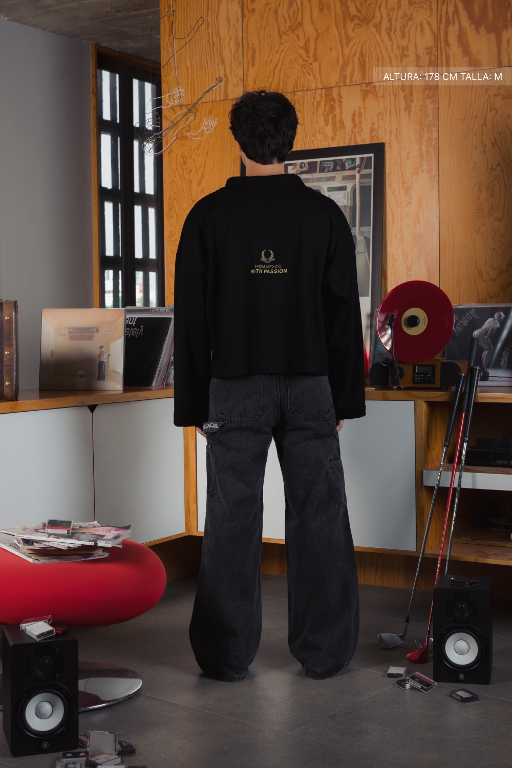 F & CO Longsleeve Black