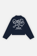 Fate Chalk Effortless Aesthetics  Longsleeve Polo Navy Blue