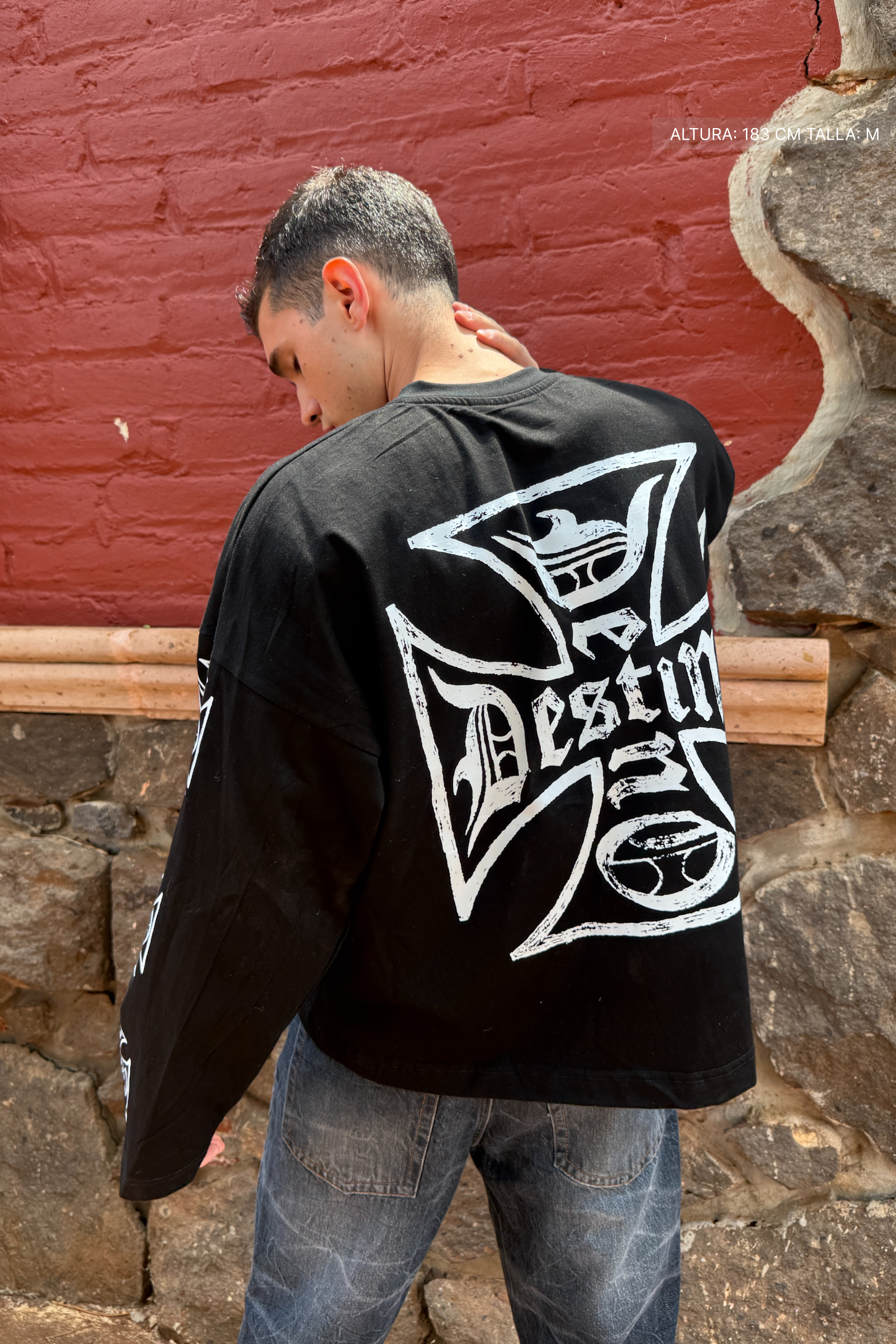 Destino Cross Longsleeve Black