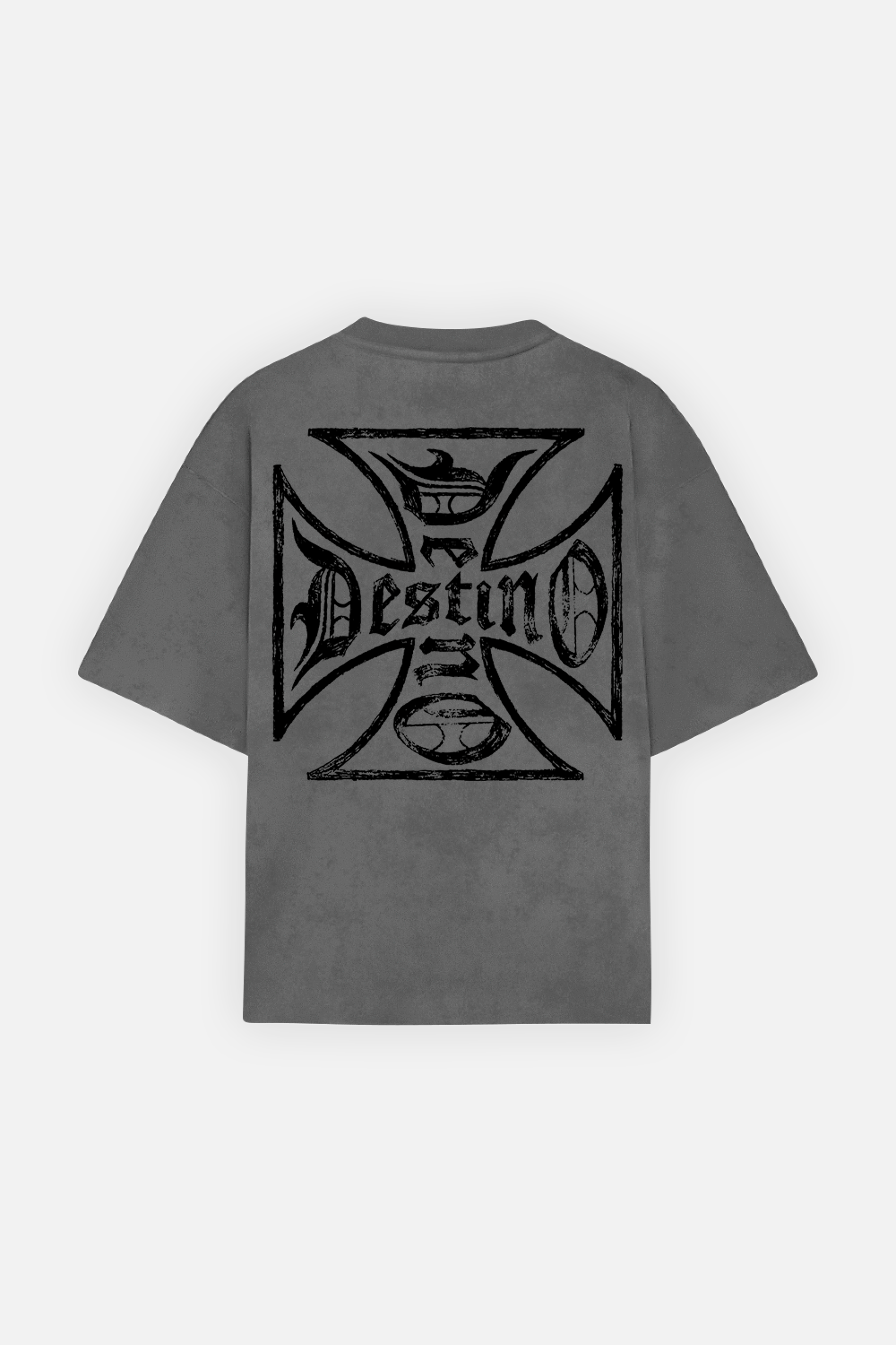 Destino Cross Tee Washed Grey