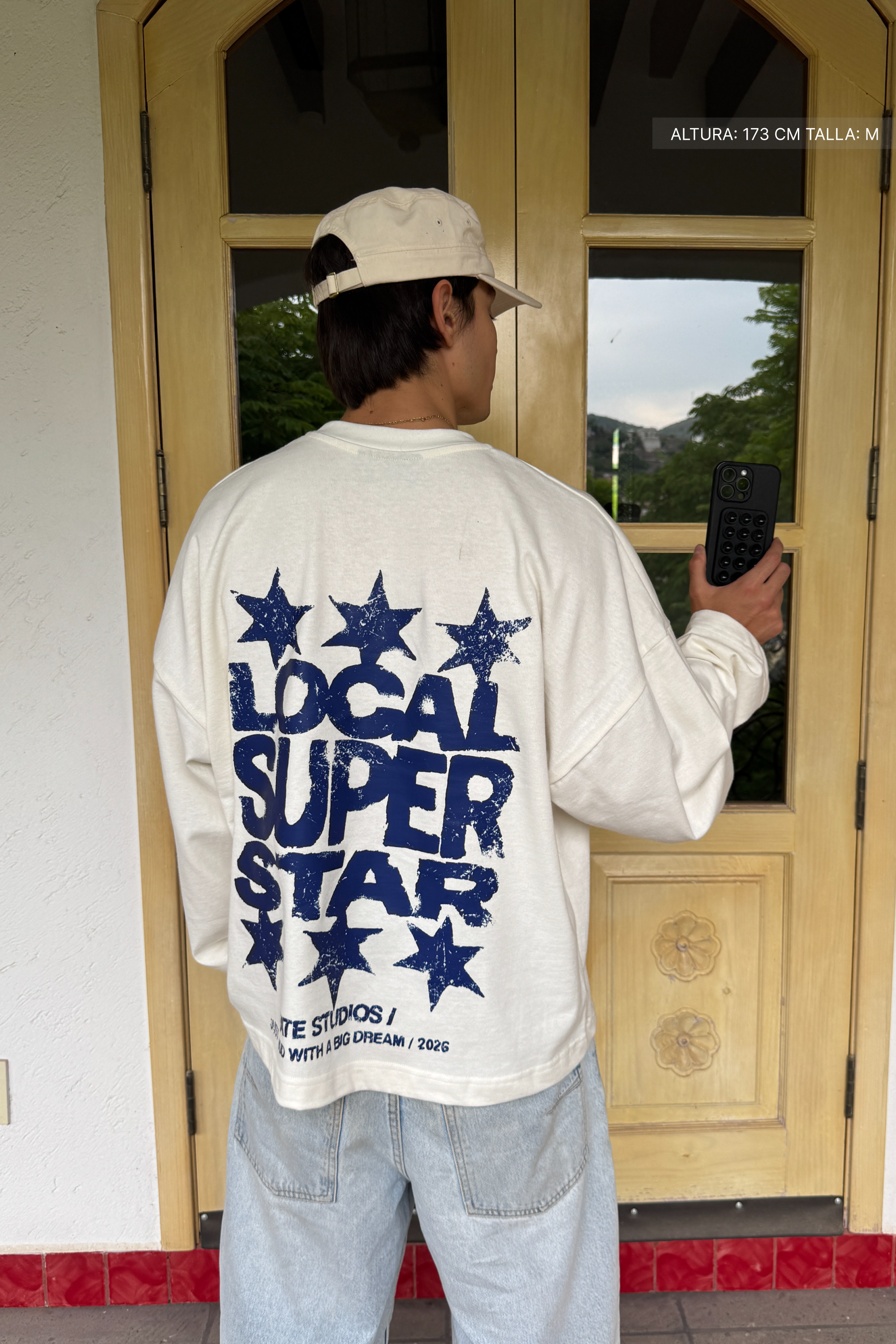 Local Super Star Longsleeve Ivory