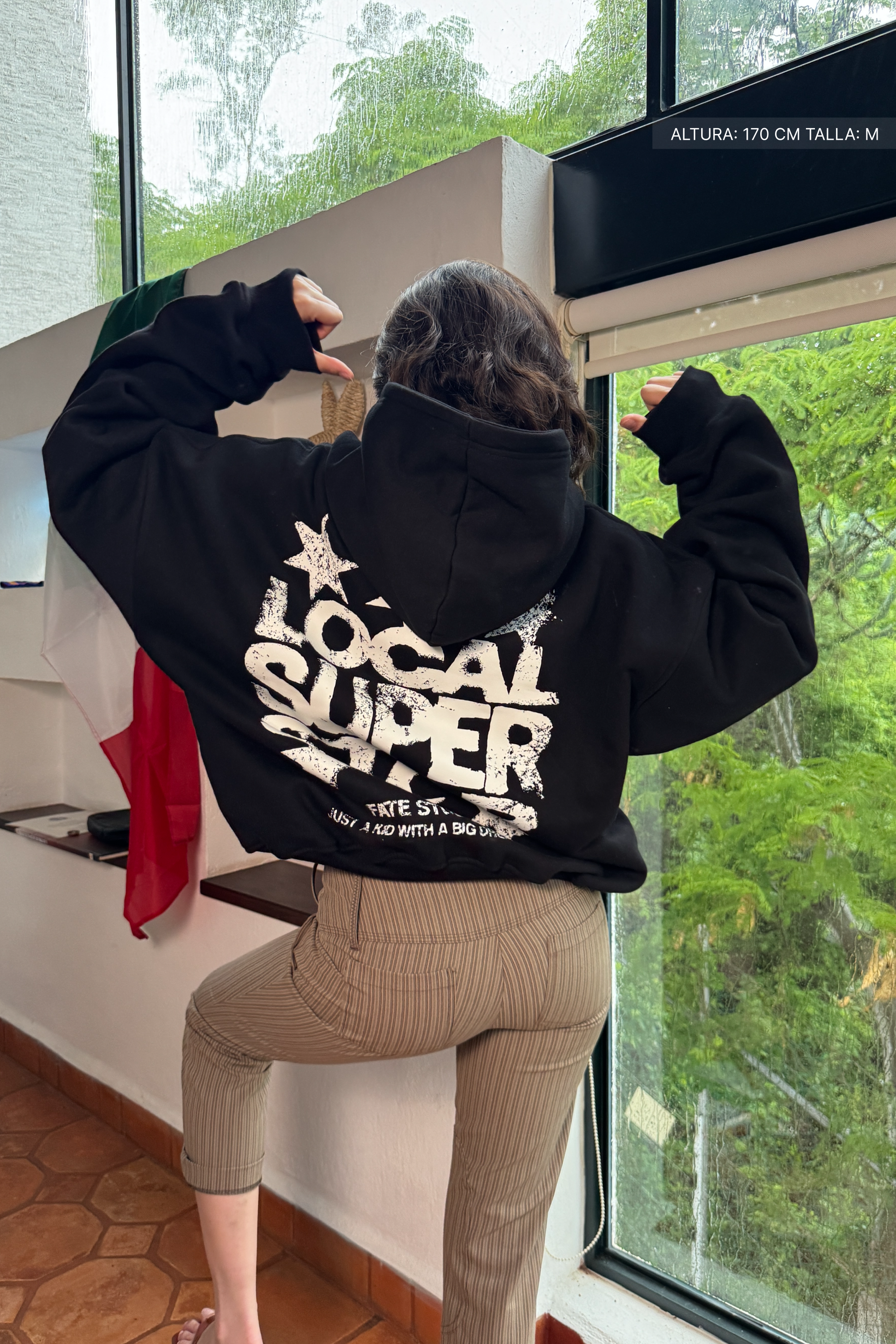 Local Super Star Hoodie Vantablack