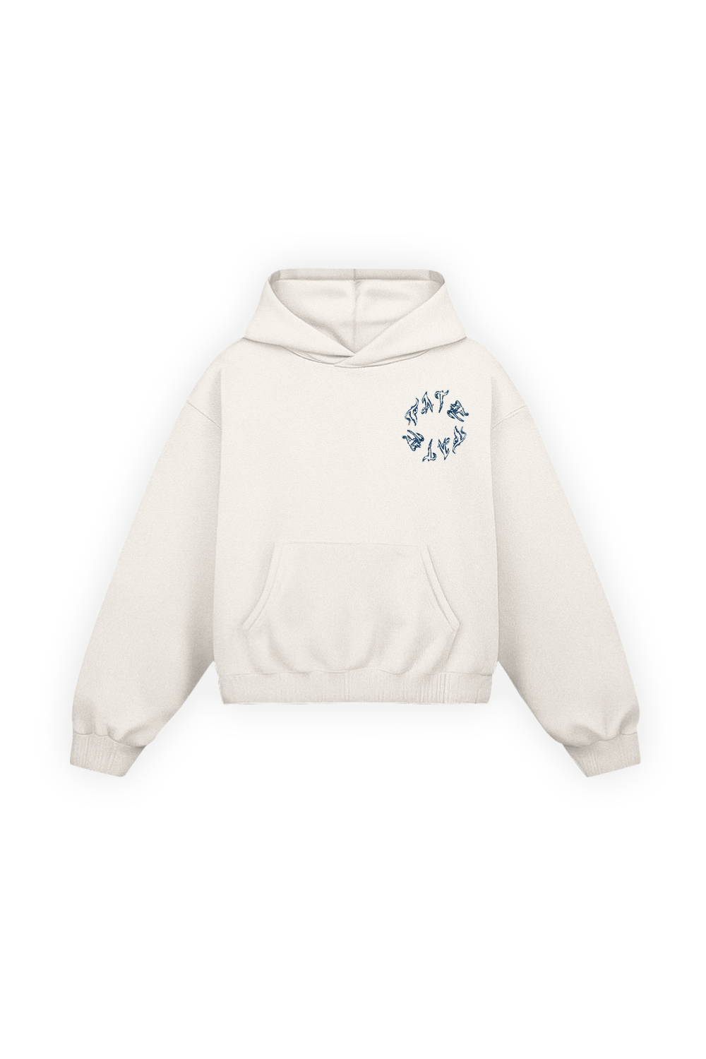 Fate Goth Hoodie Ivory