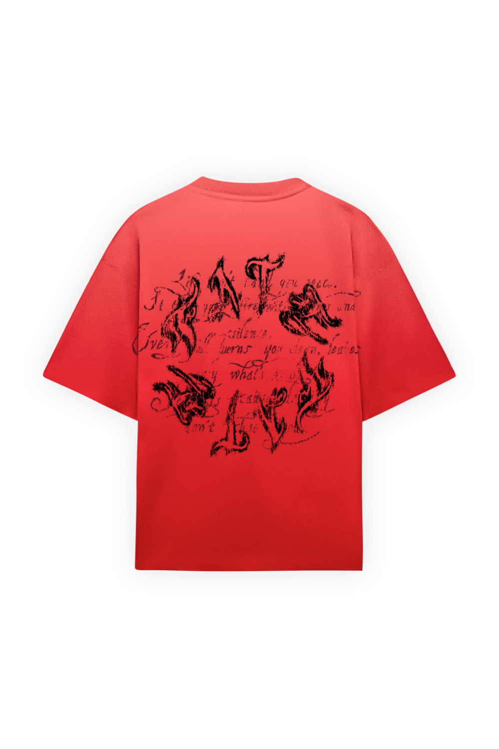 Fate Goth Tee Faded Red