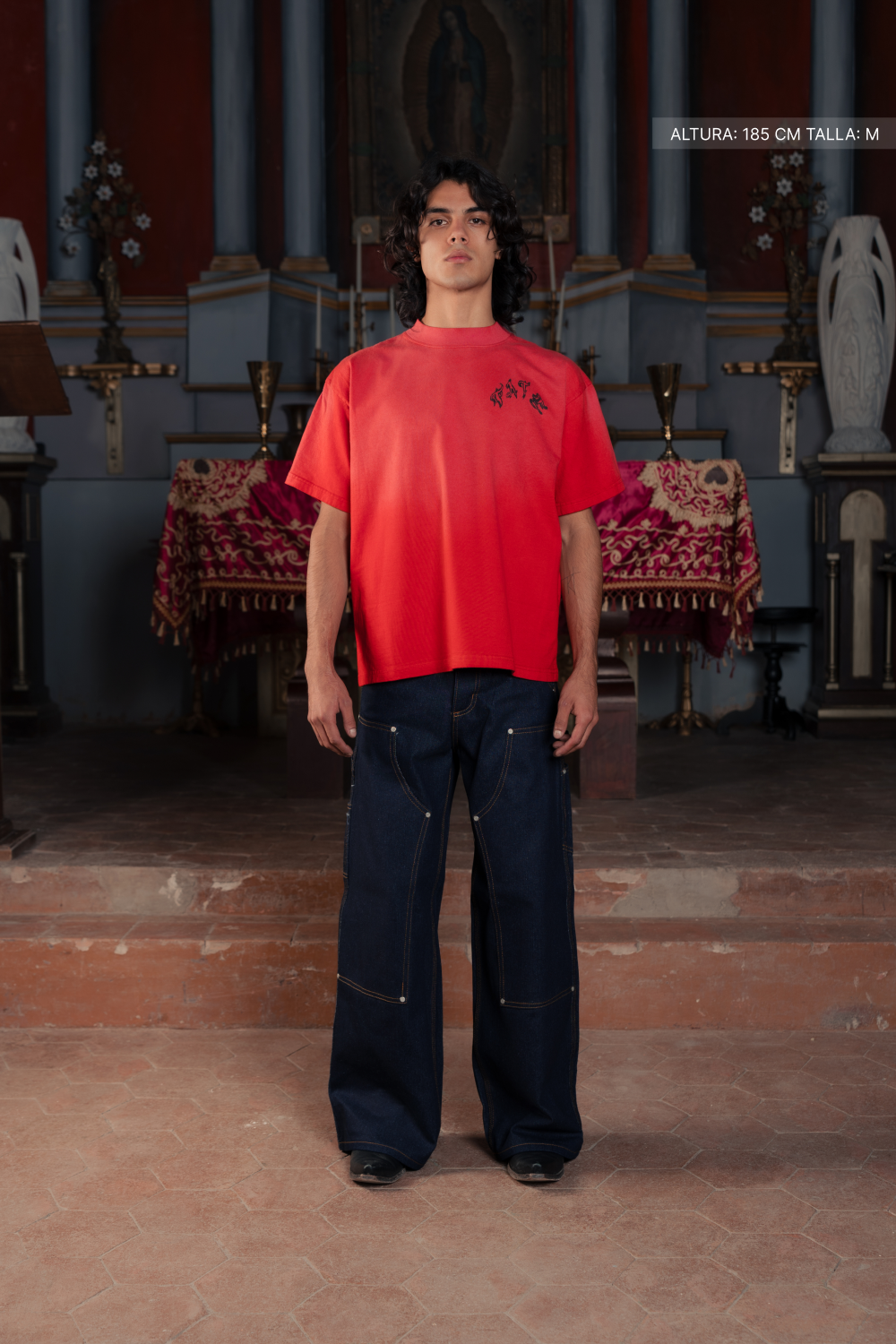 Fate Goth Tee Faded Red