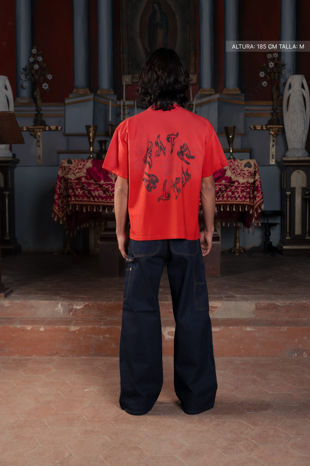 Fate Goth Tee Faded Red