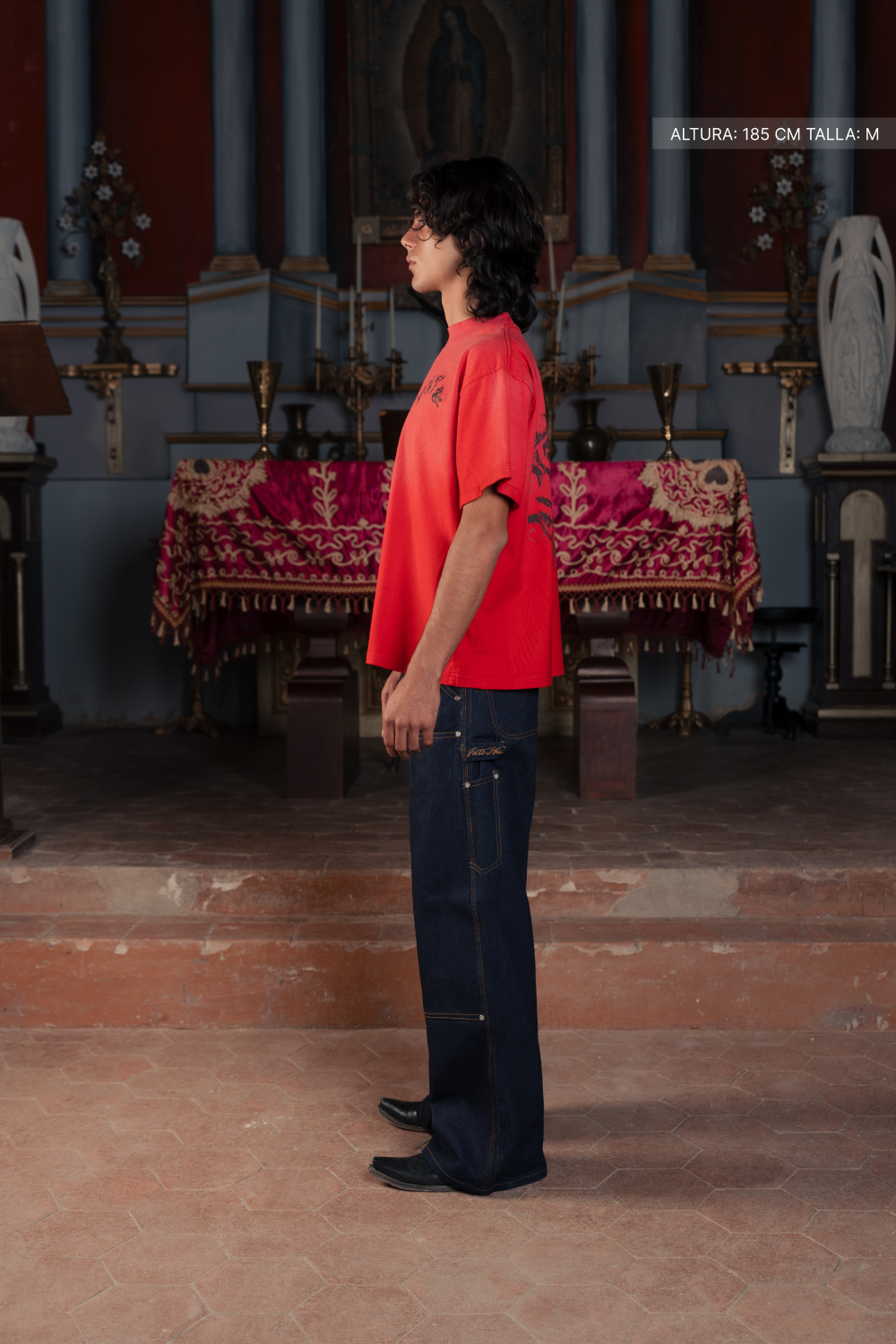 Fate Goth Tee Faded Red