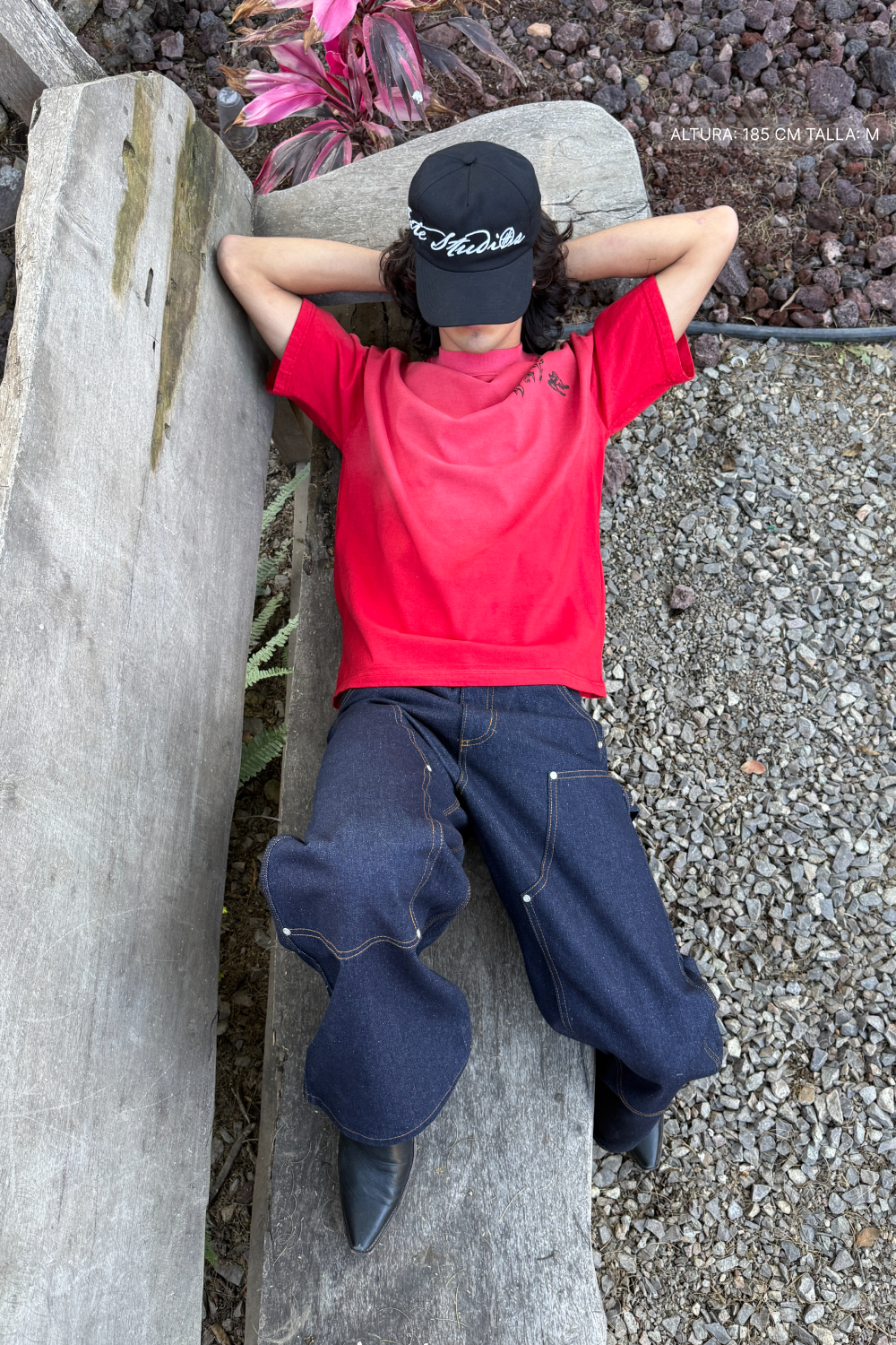 Fate Goth Tee Faded Red