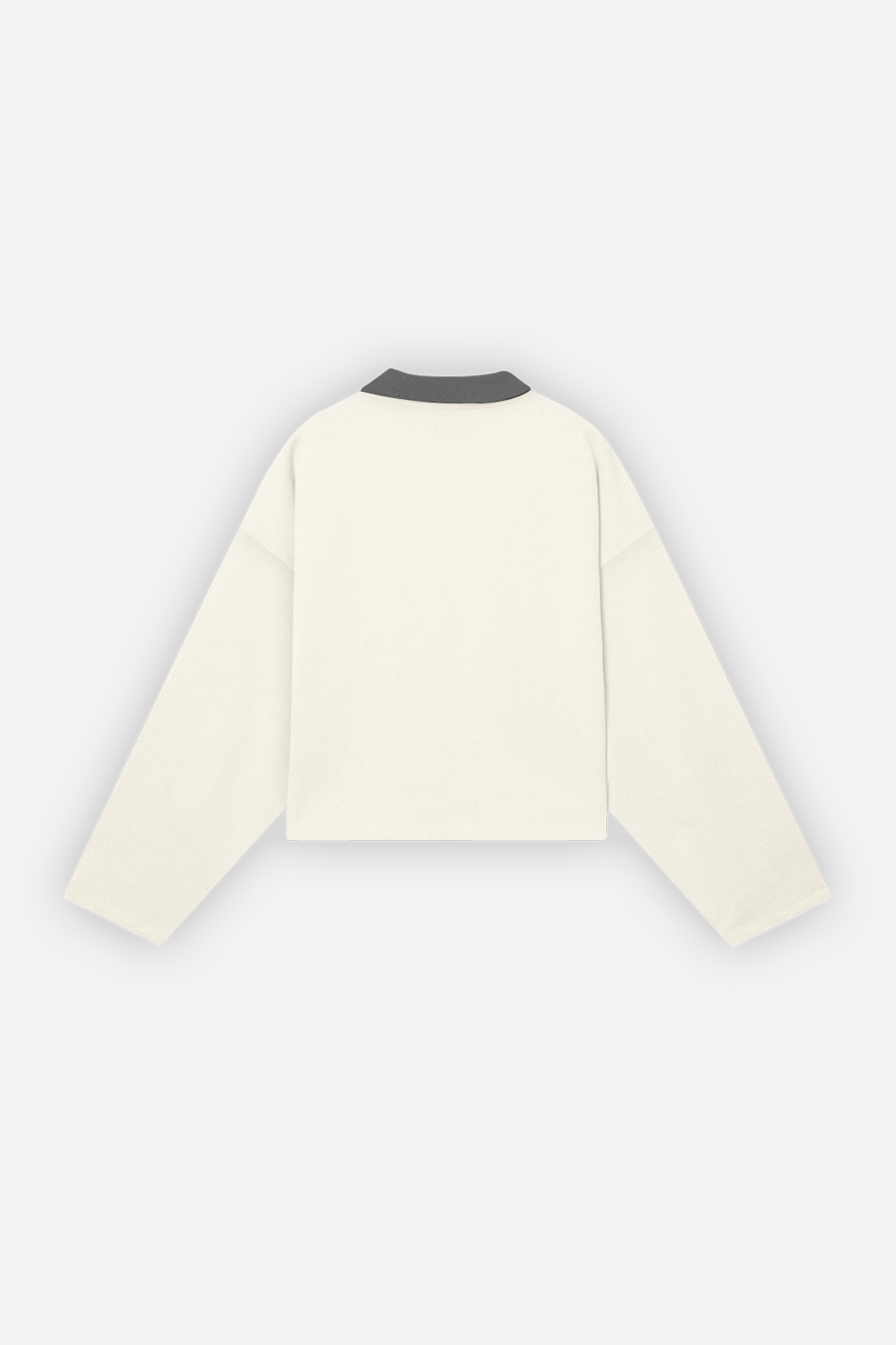Welcome To Fate Studios Longsleeve Polo Ivory