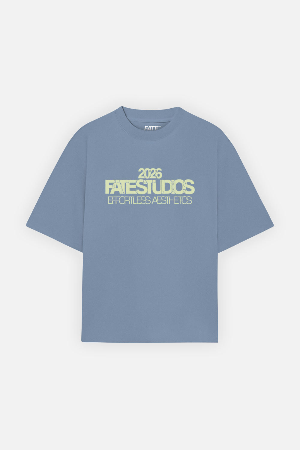 Fate Studios 2026 Tee Iron Blue