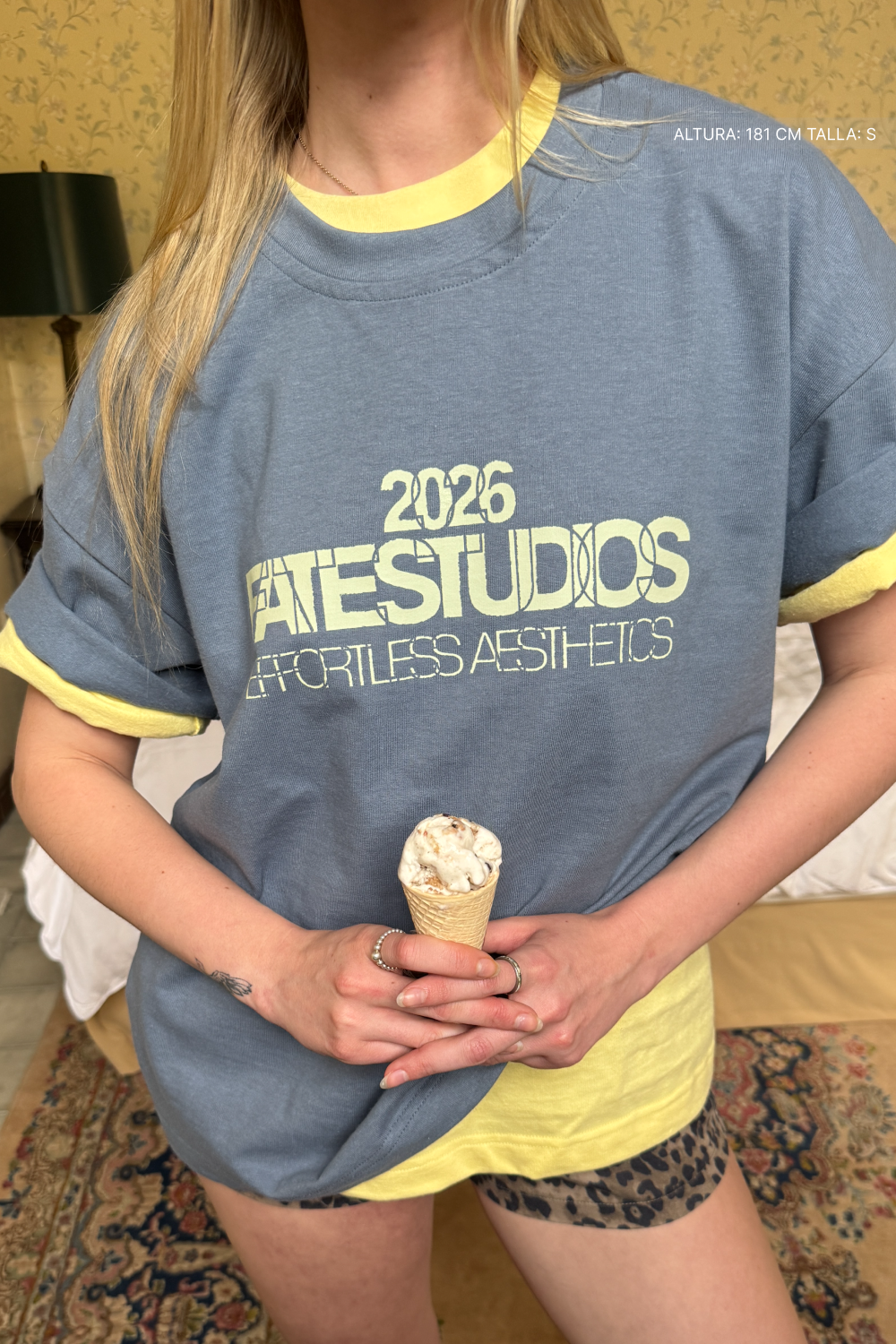 Fate Studios 2026 Tee Iron Blue
