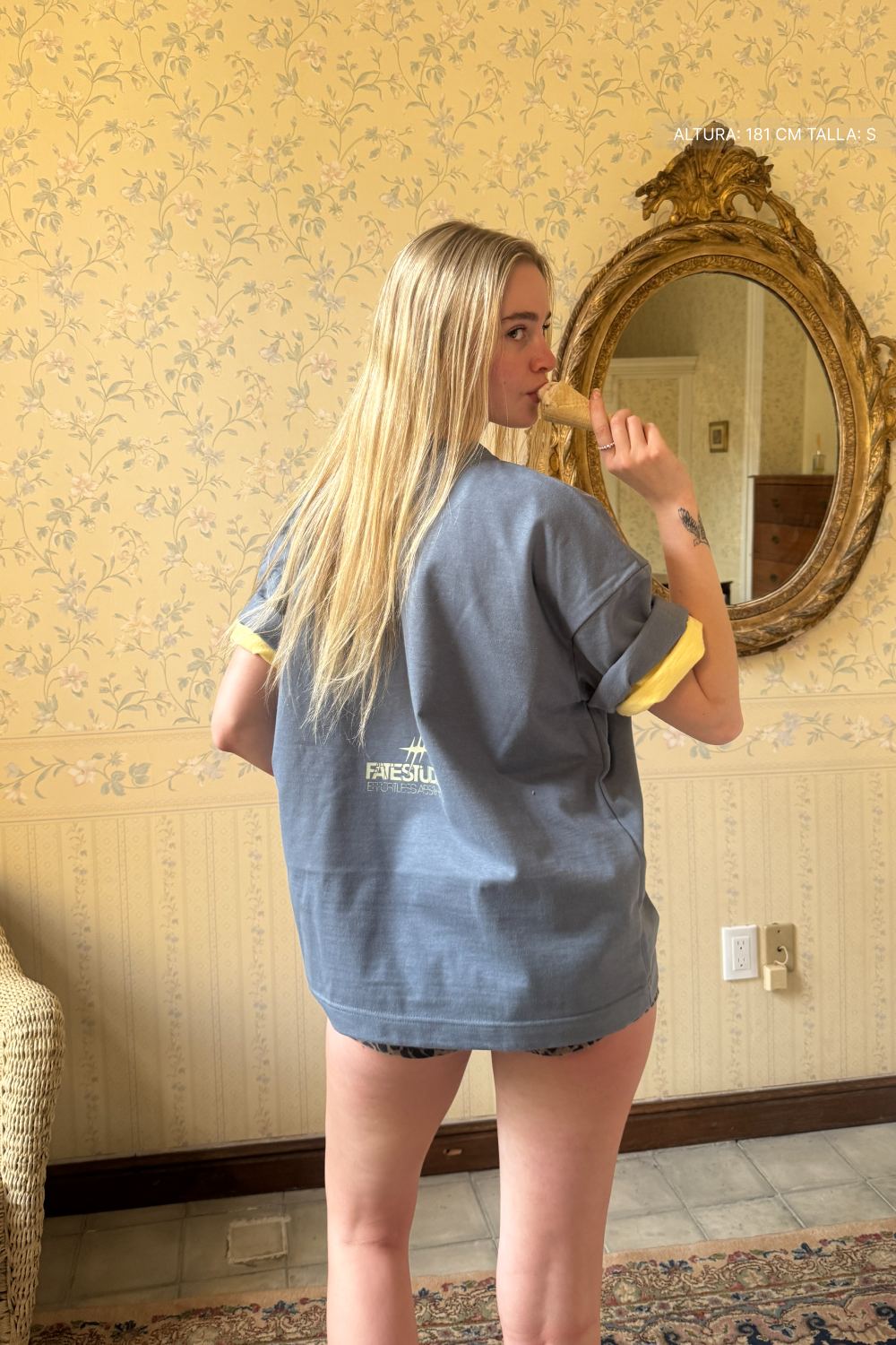 Fate Studios 2026 Tee Iron Blue
