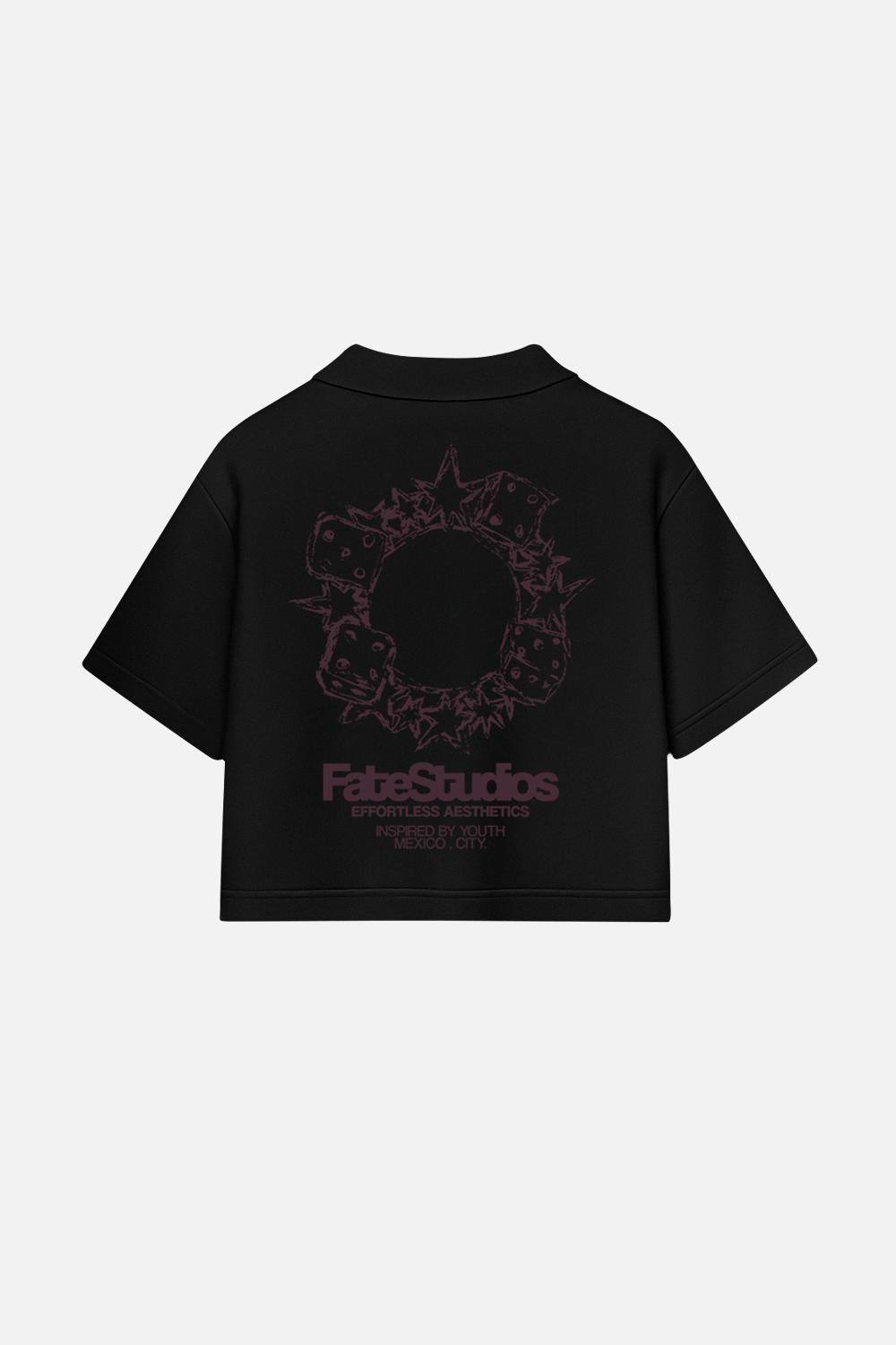 Fate Studios Dice And Sparks Polo Black