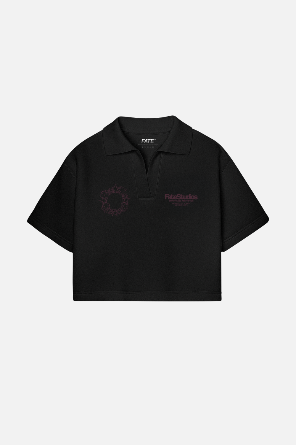 Fate Studios Dice And Sparks Polo Black