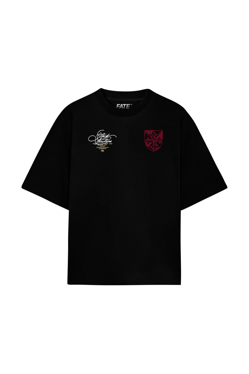 Fate Studios Emblem Tee Black