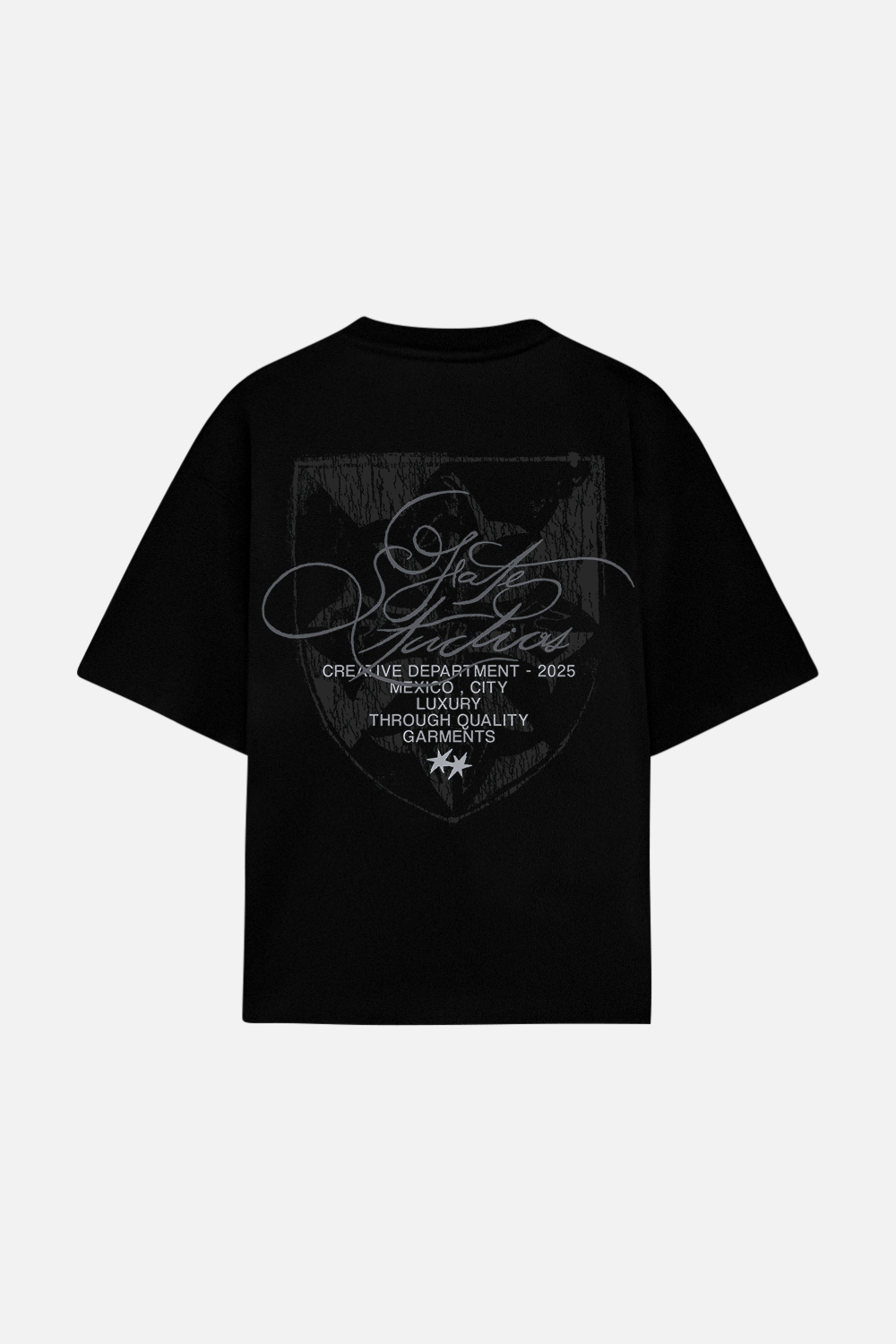 Fate Studios Emblem Tee Black & Black